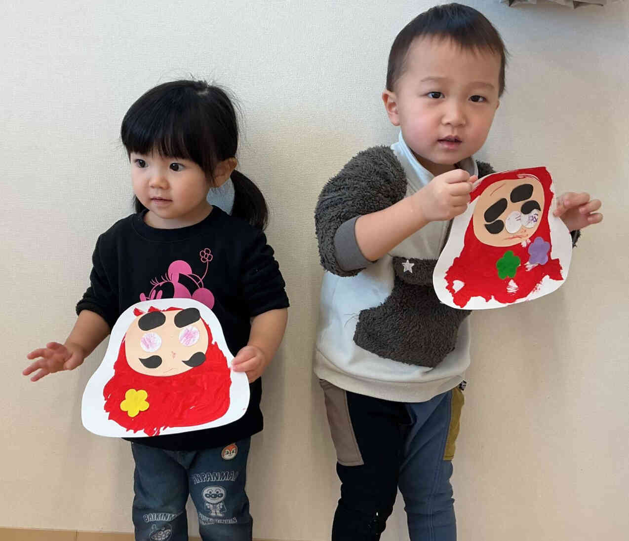 ダルマさんが転んだ。