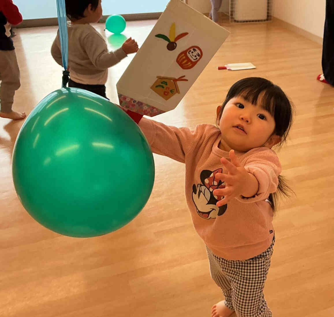 先生、打つから見ててね。