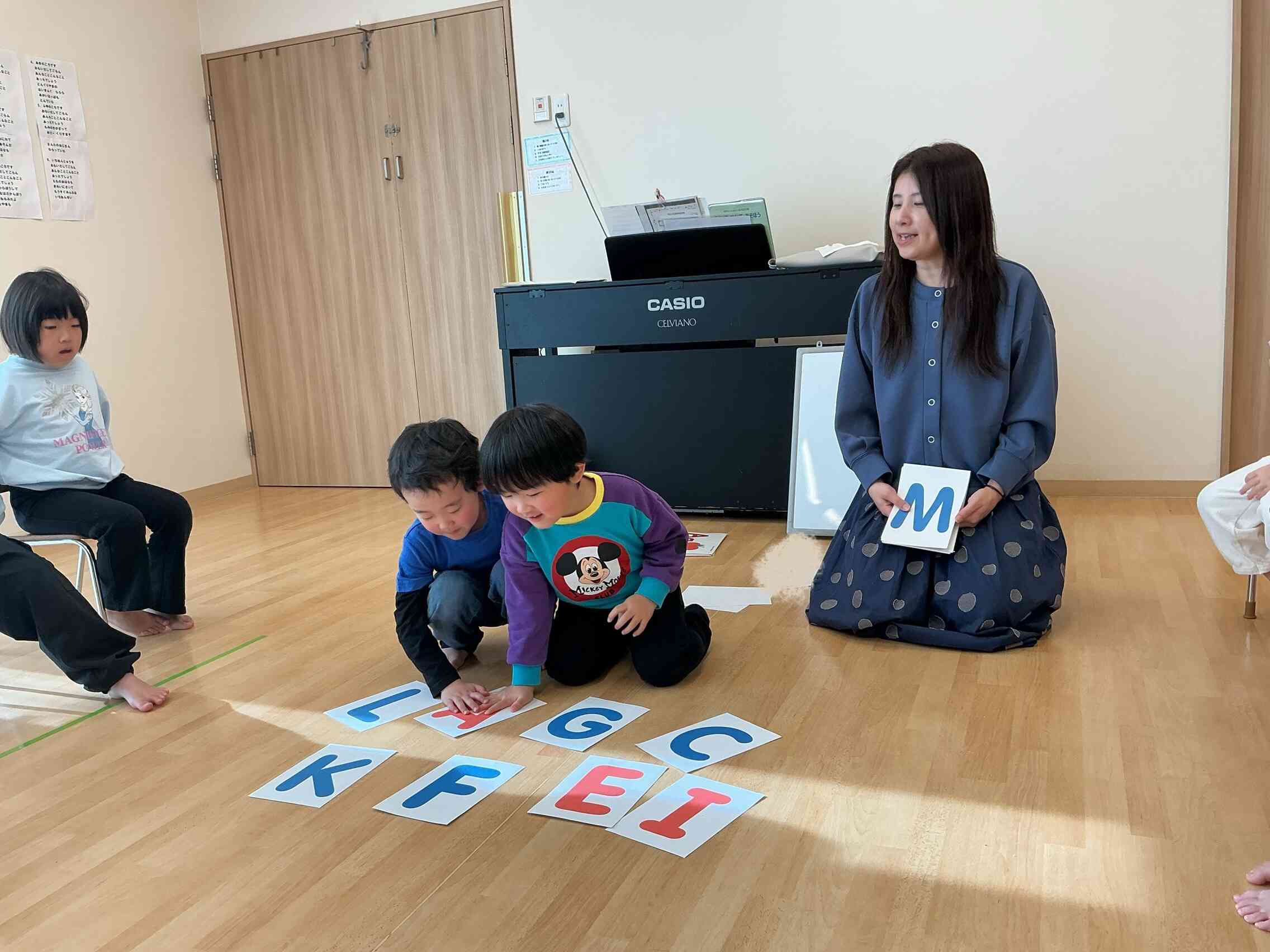 英語でゲーム遊び