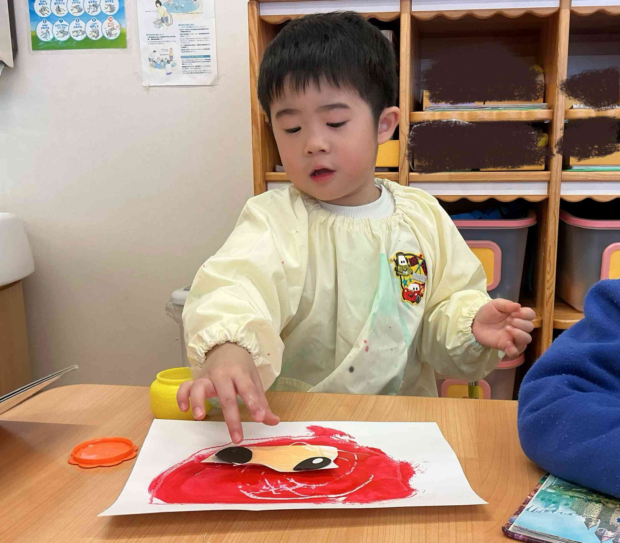 だるまが完成しました