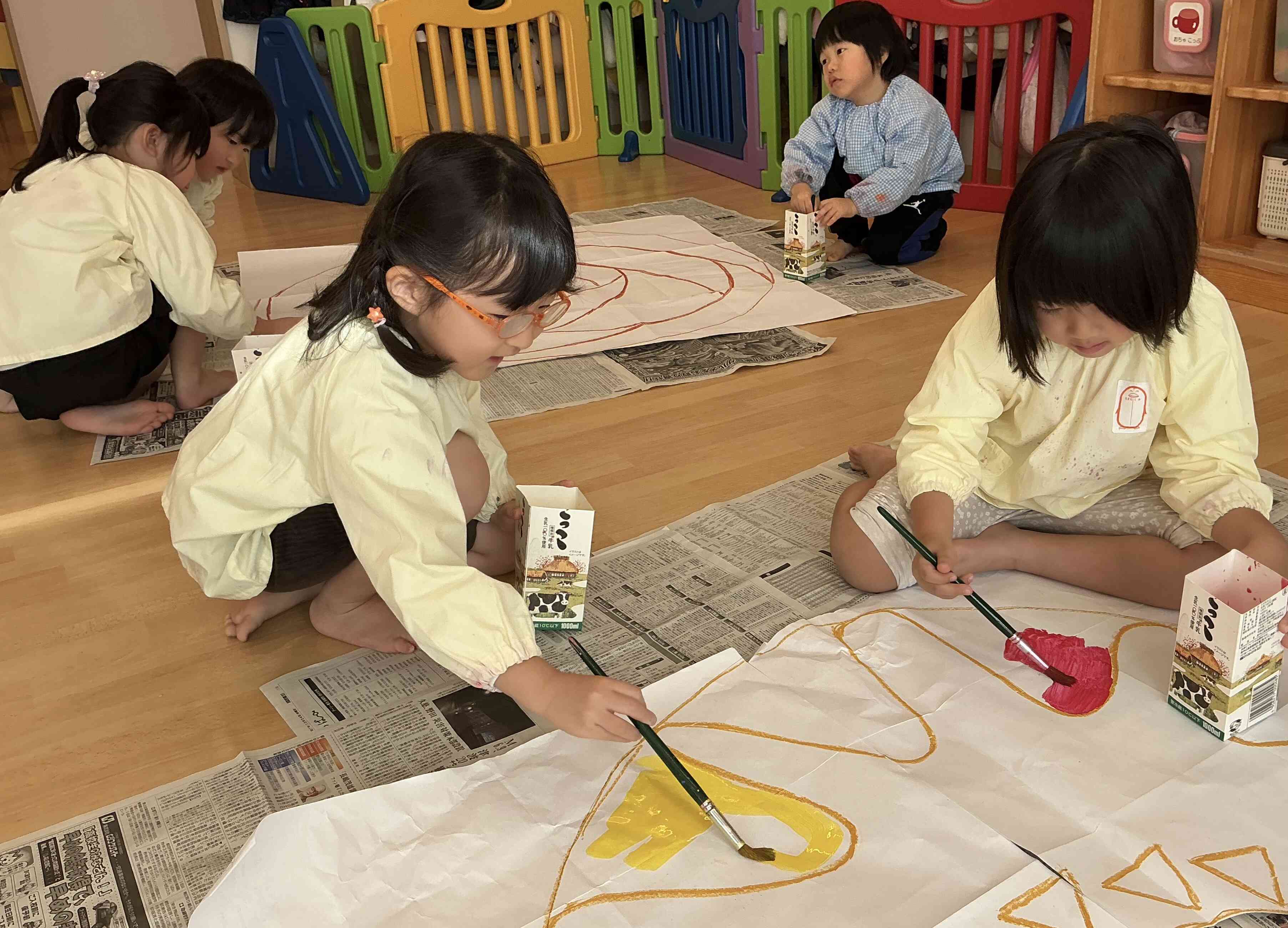 絵画教室（りす・ぱんだ・きりん組）