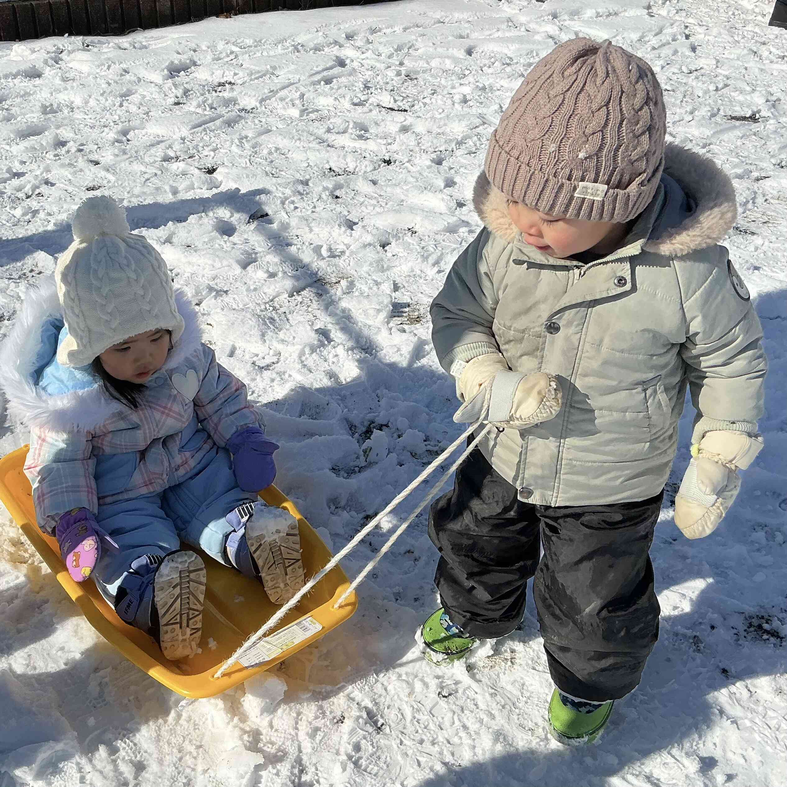 しっかり掴まってね。