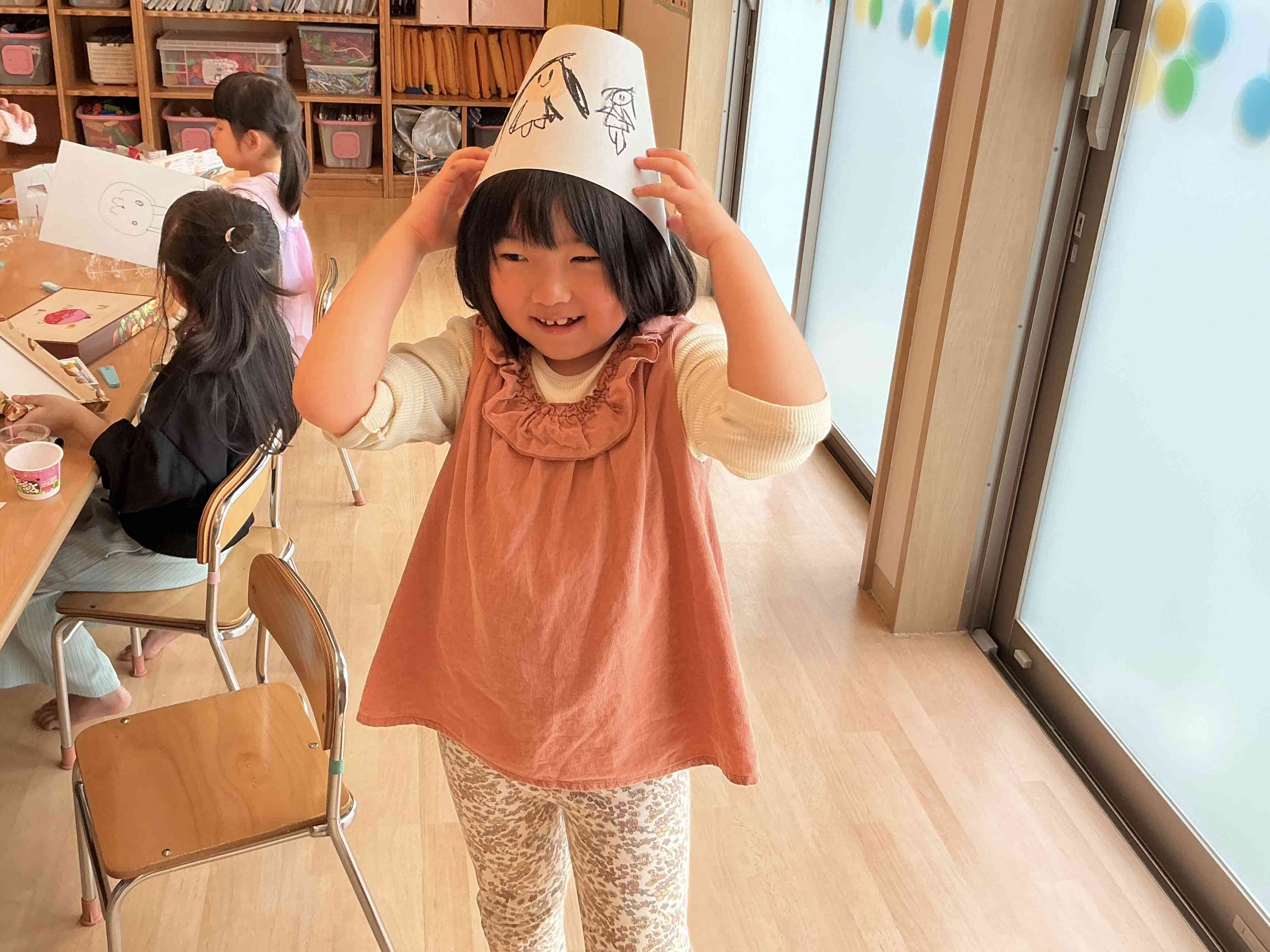 素敵な帽子ができました