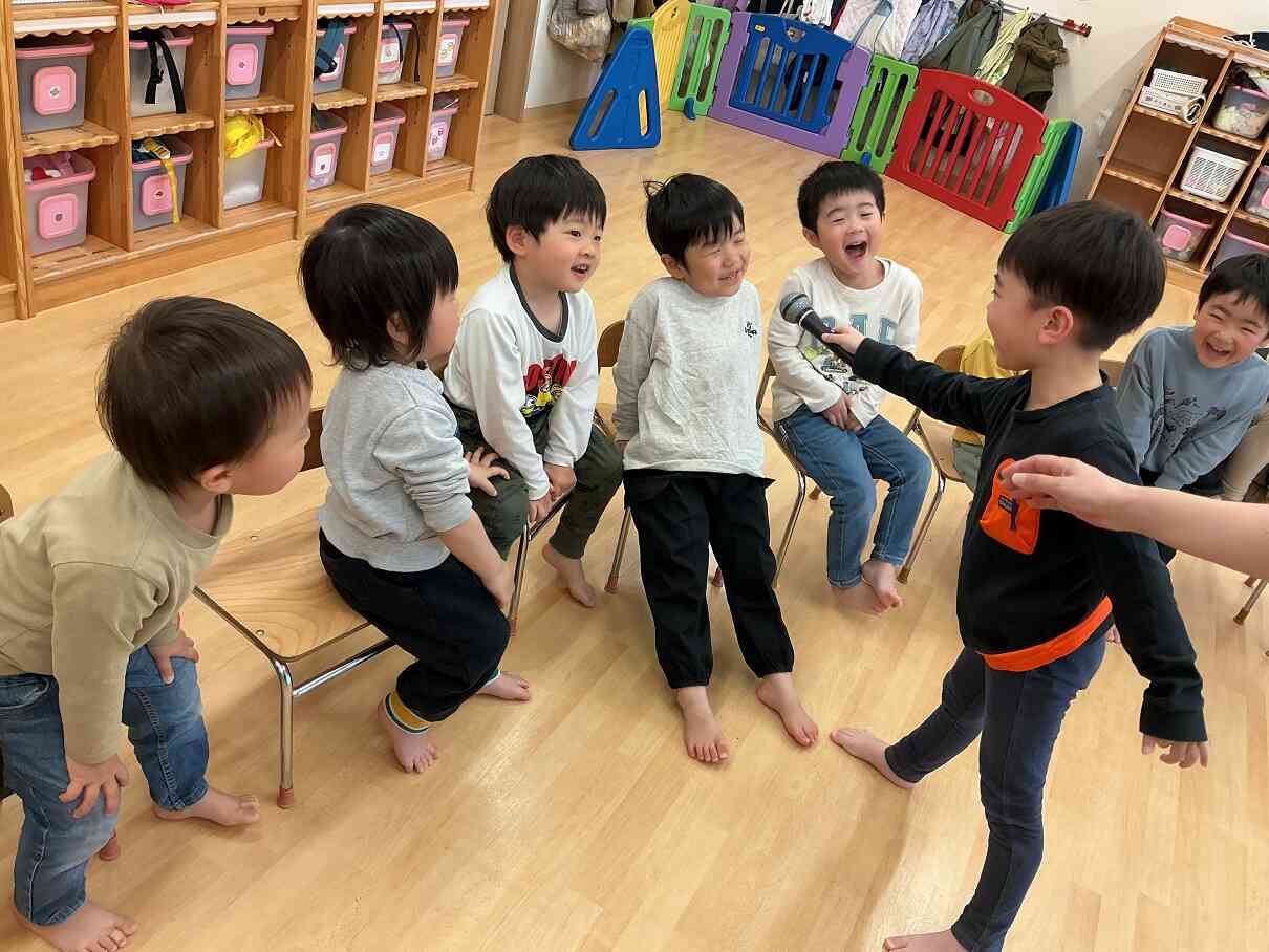 英語教室楽しいな