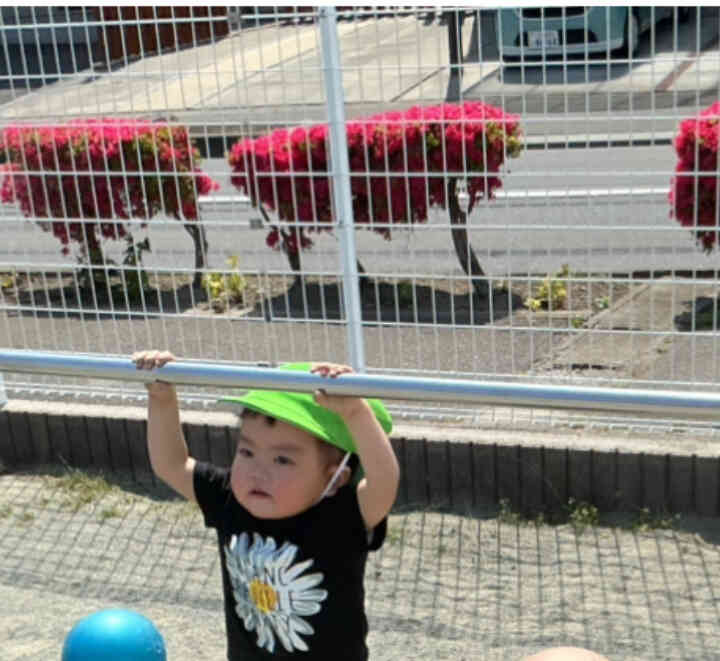 園庭遊び（あひる組）