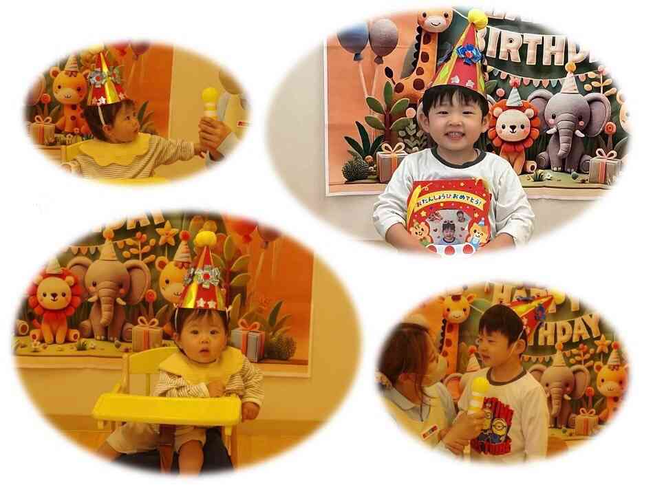 虫歯予防集会・6月誕生会