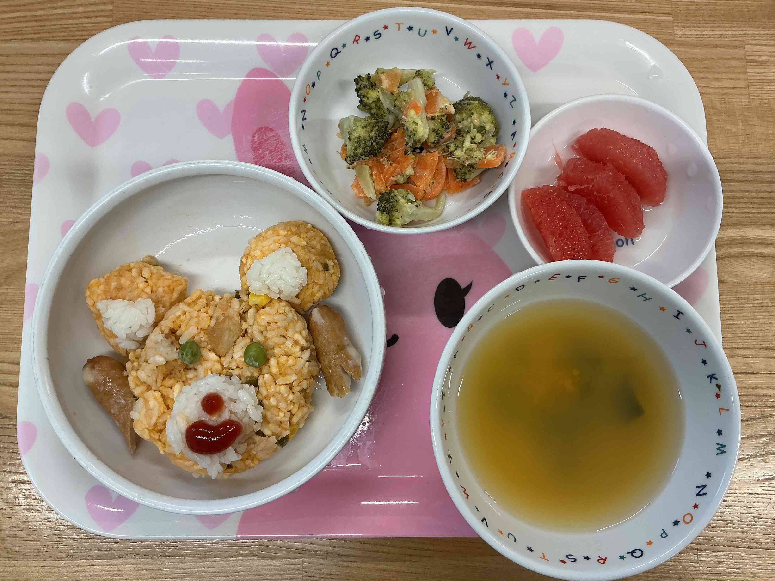 6月5日金曜日 デコレーション給食