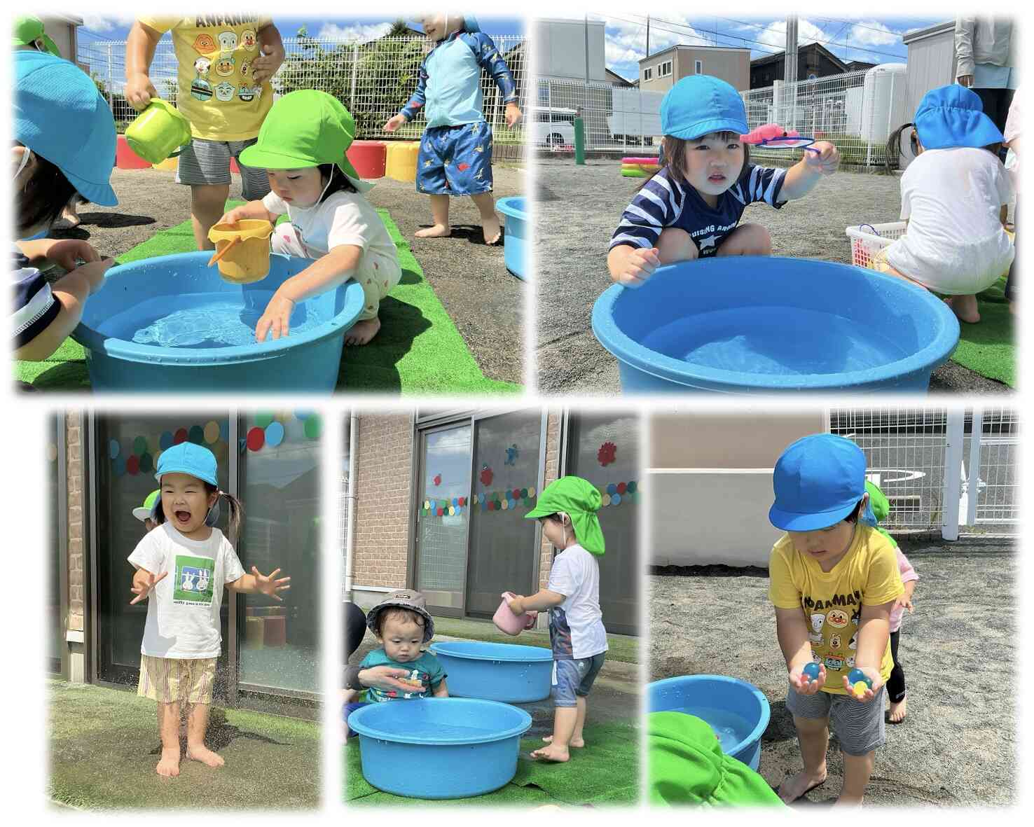 2026年度初めての水遊び（０歳児・１歳児・２歳児）