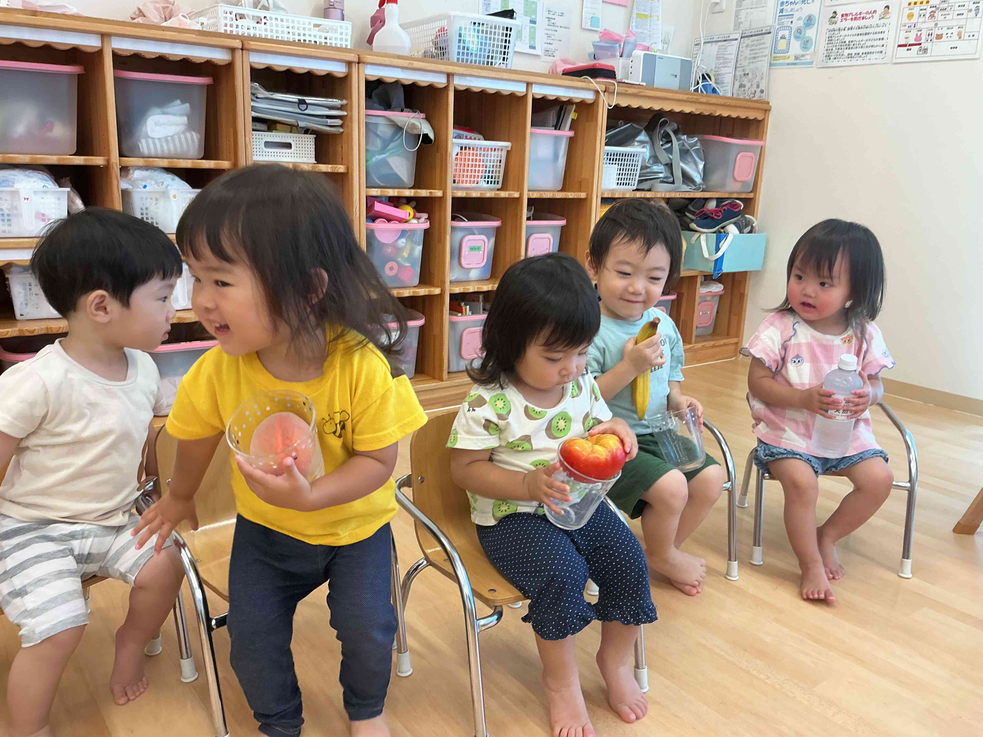 「どのジュースを選んだの？」