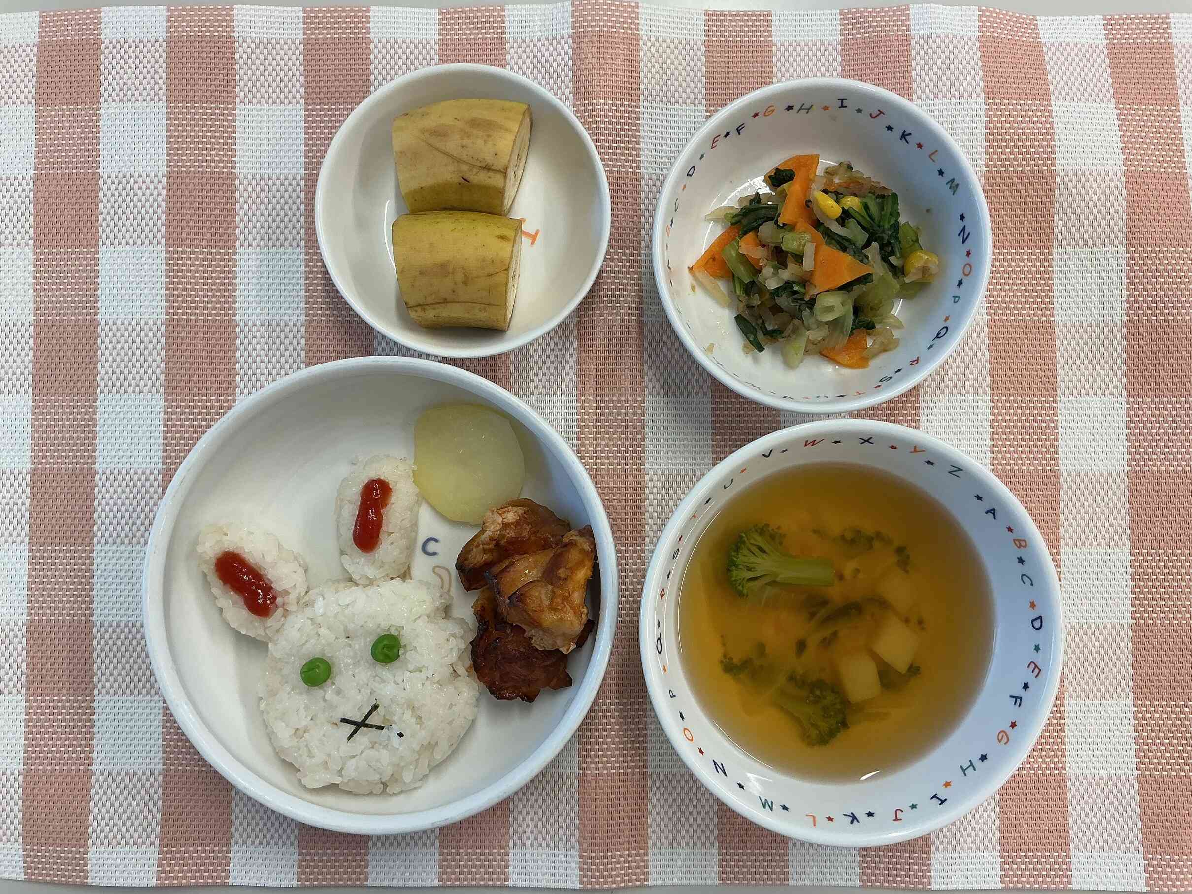 9月4日金曜日　デコレーション給食