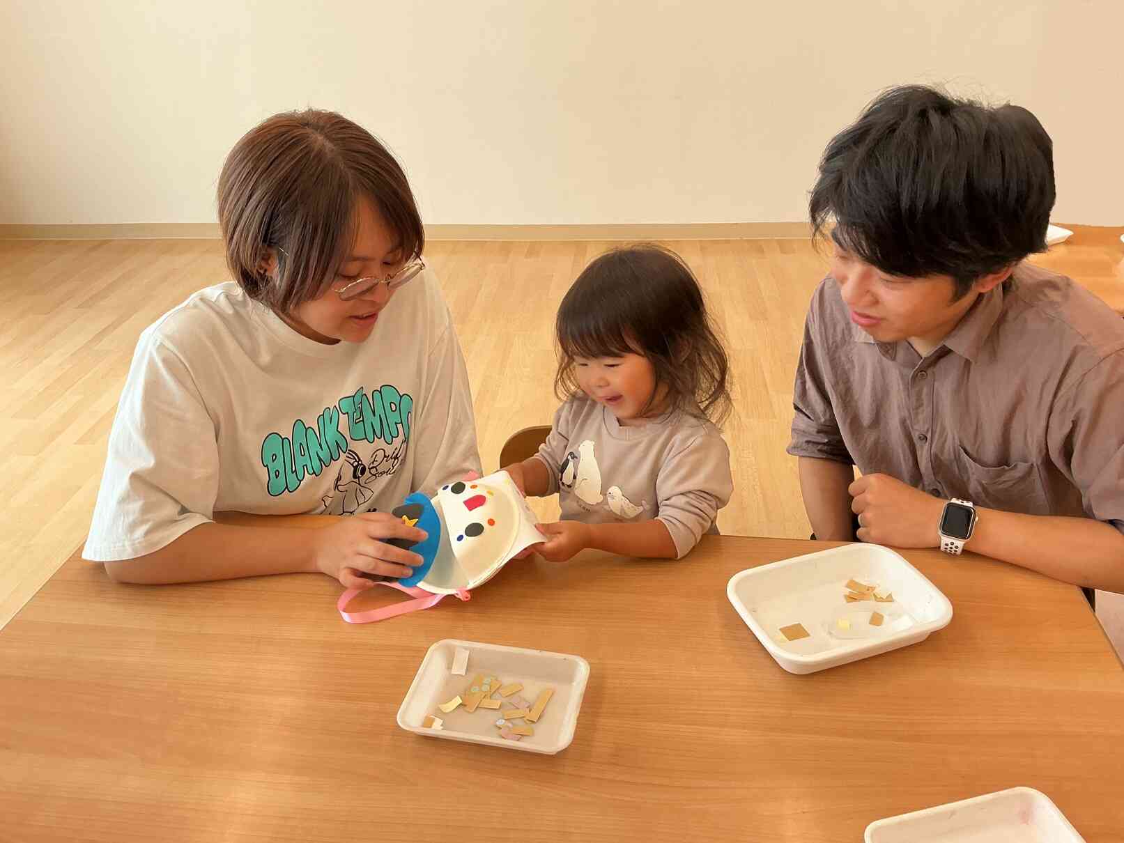  保育参観日　あひる組　１歳児