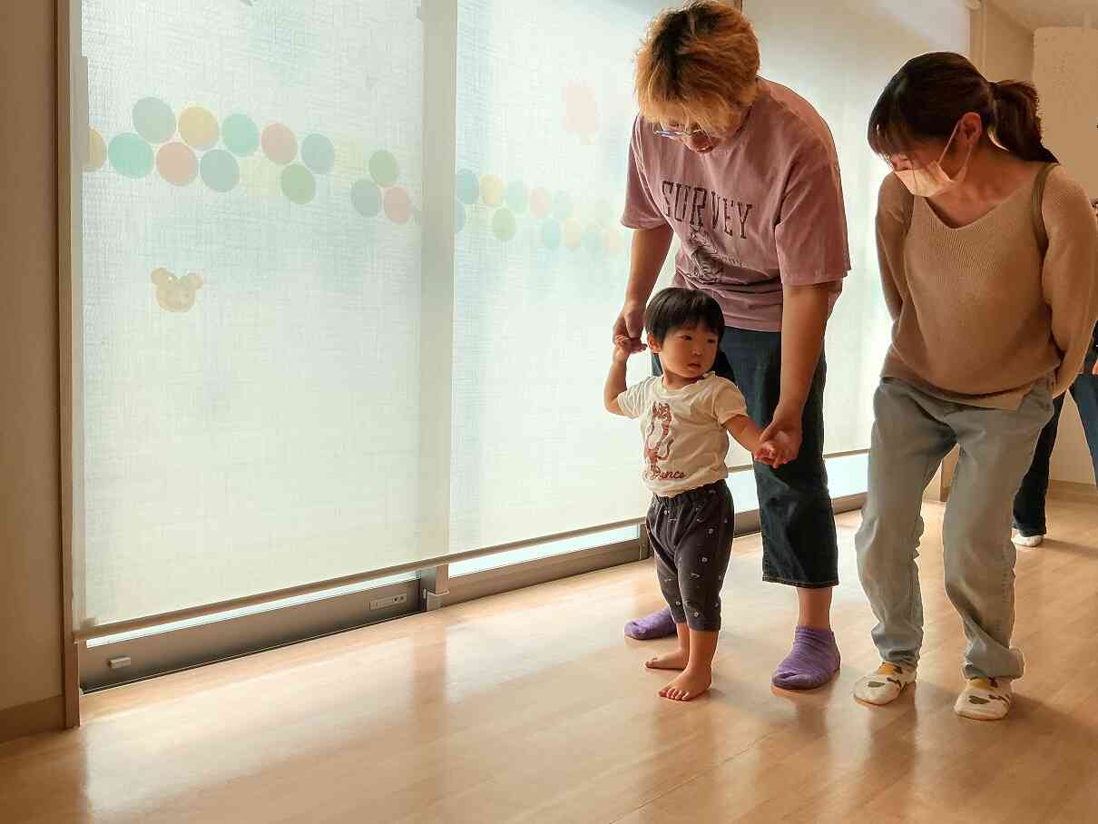 パパとママと一緒に、カボチャ探し