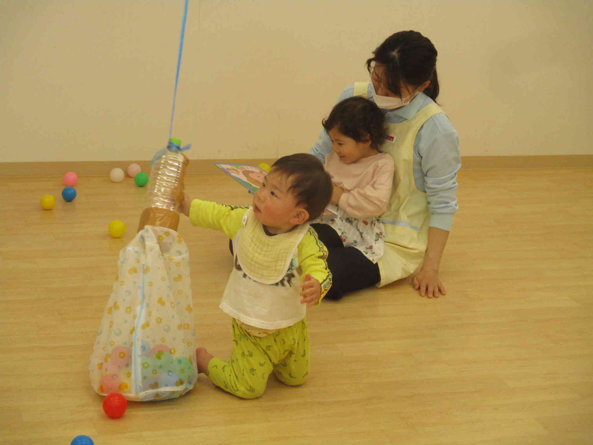 ボール落とし楽しいね