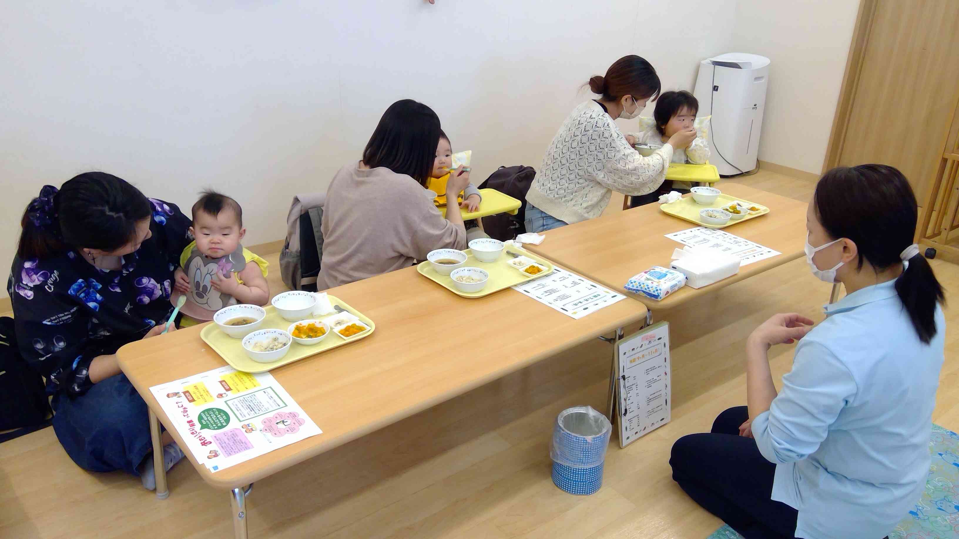 離乳食試食会