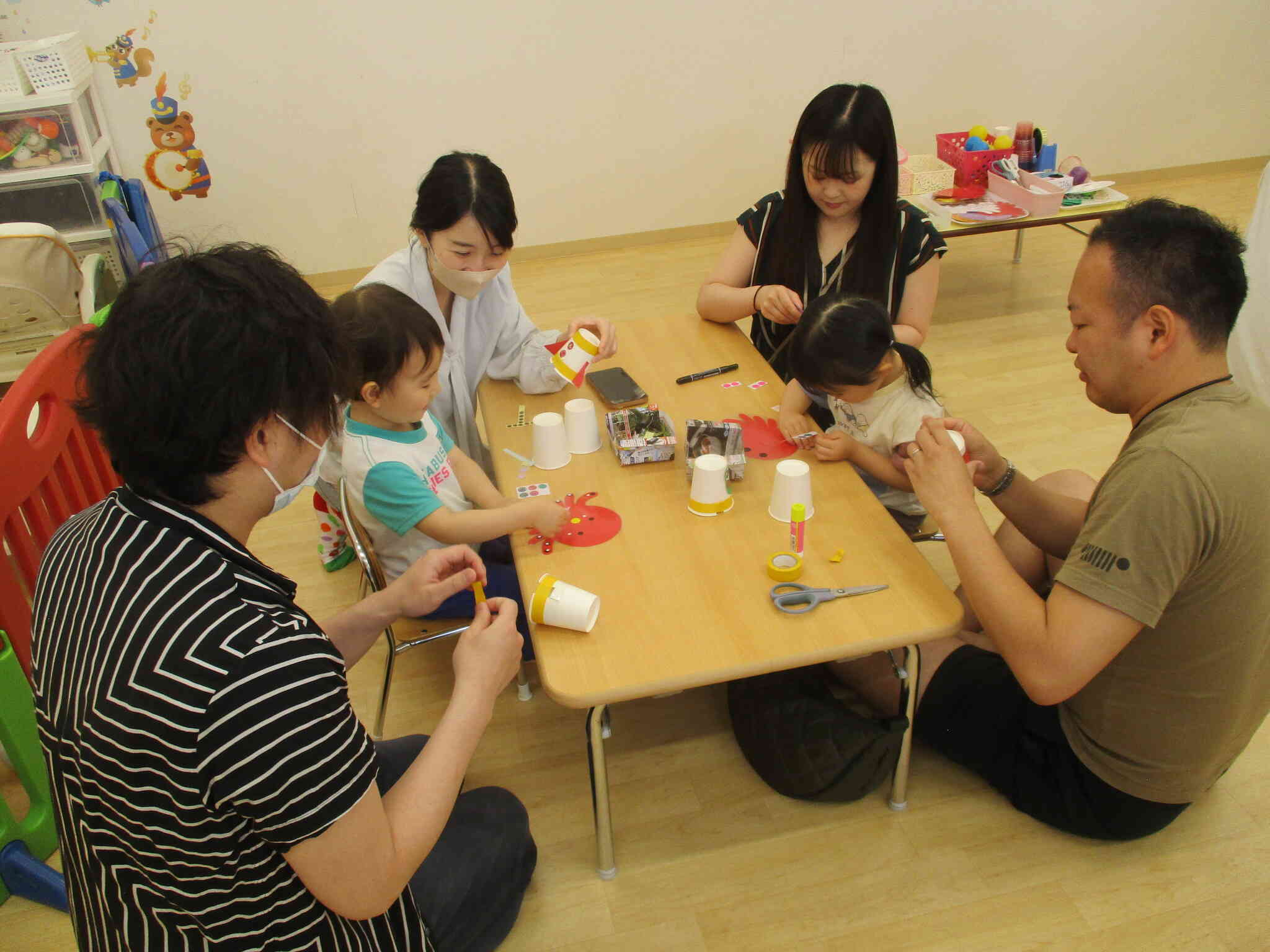 手作りおもちゃを作ったよ