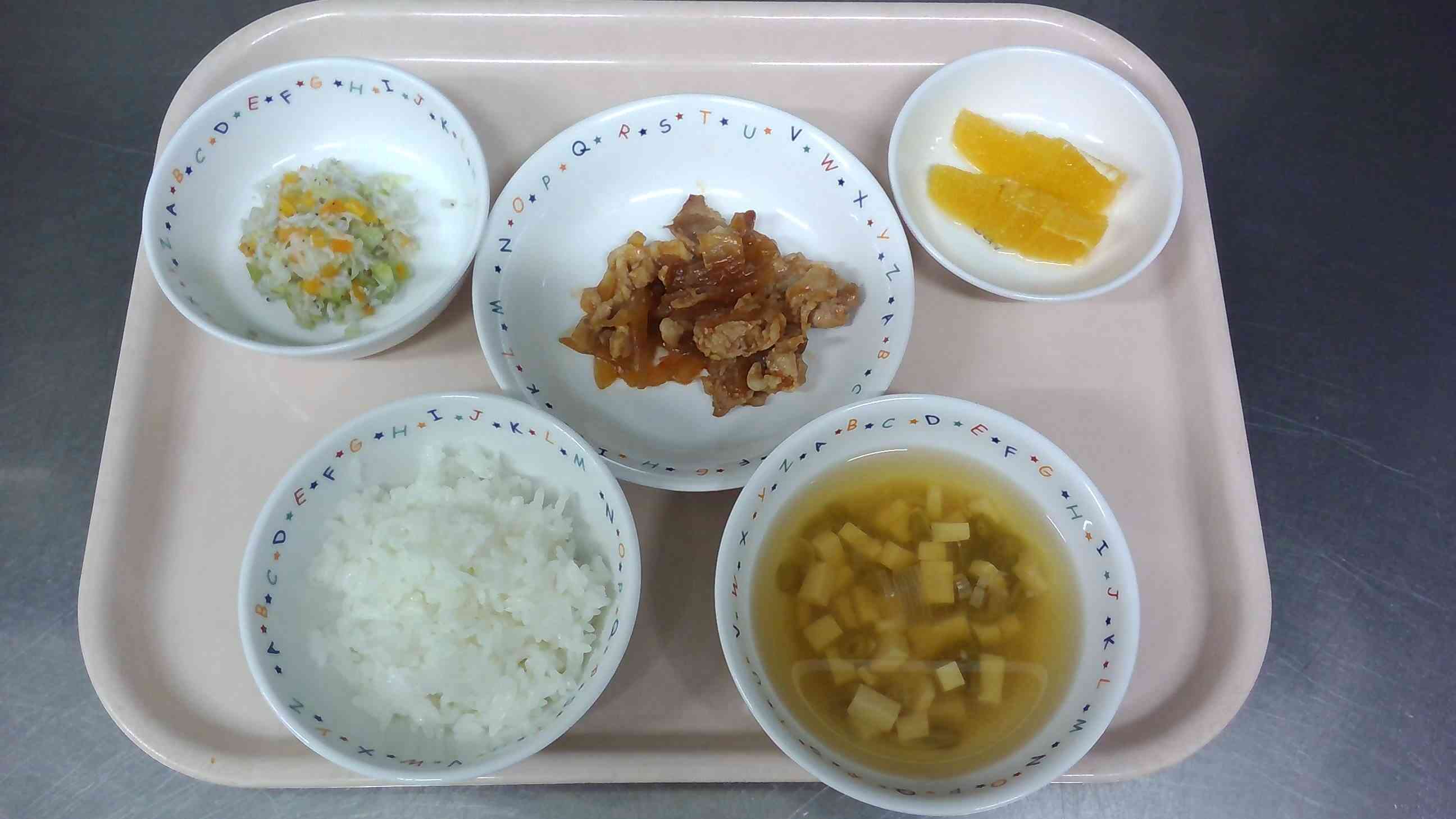 7月２２日お給食（完了食）
