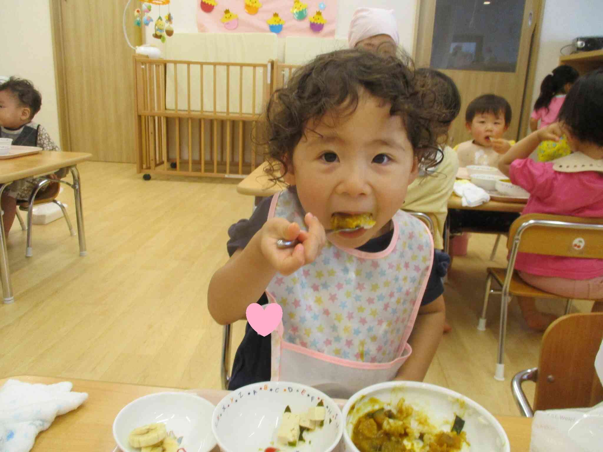 カレーライス、大好き！