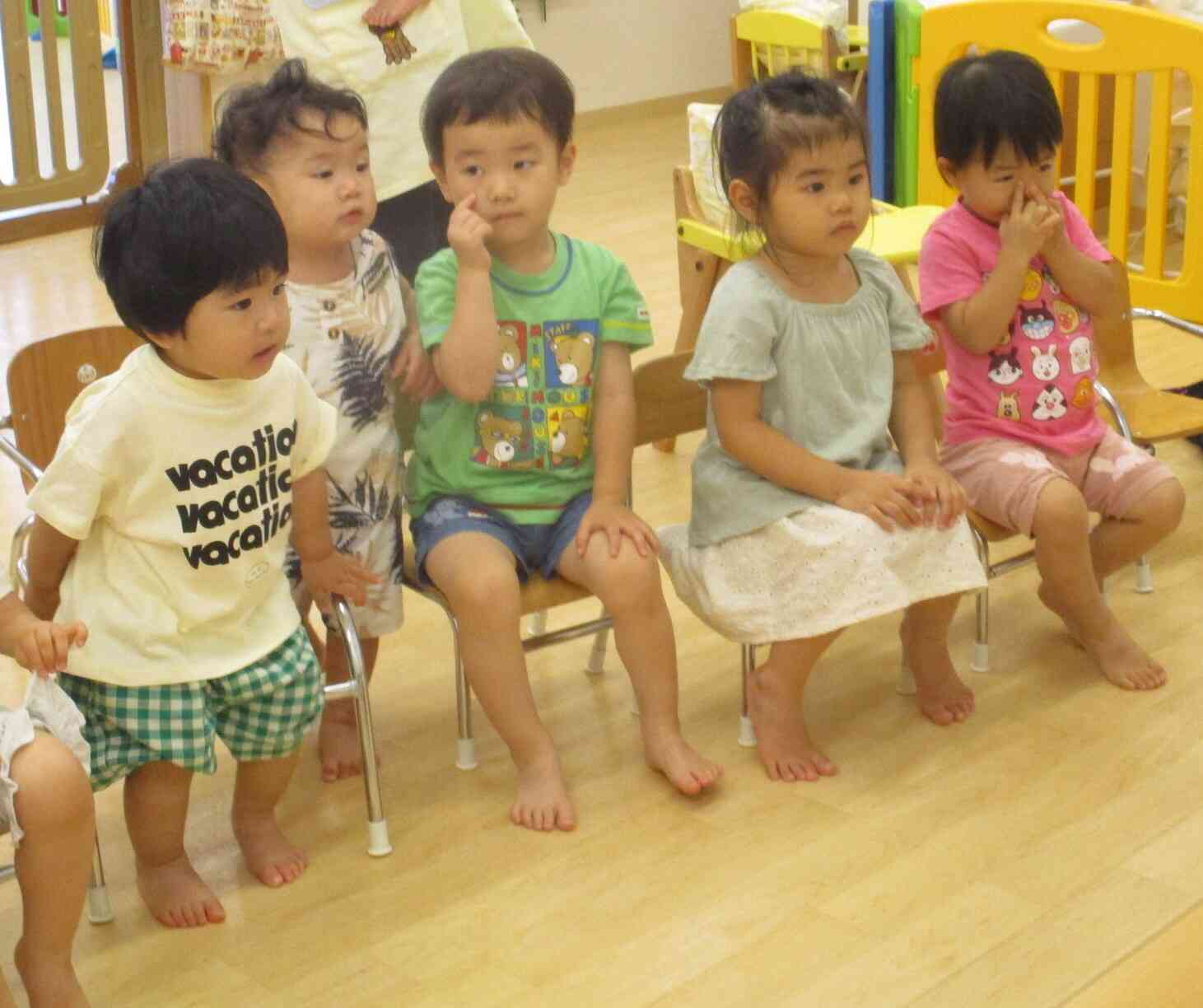 みんな集中して見てくれました！