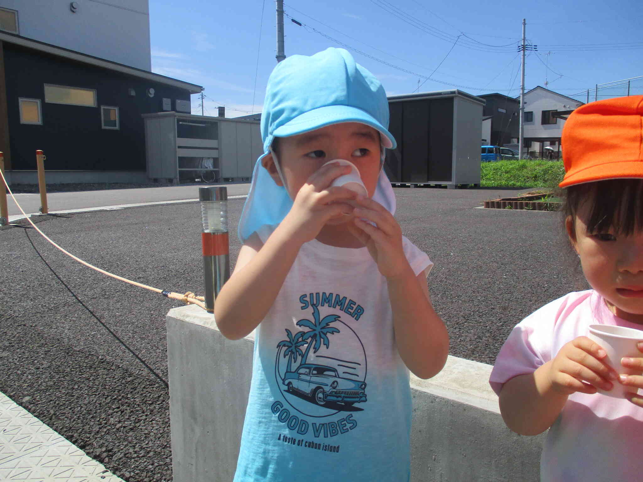 冷たいお茶は美味しいね！