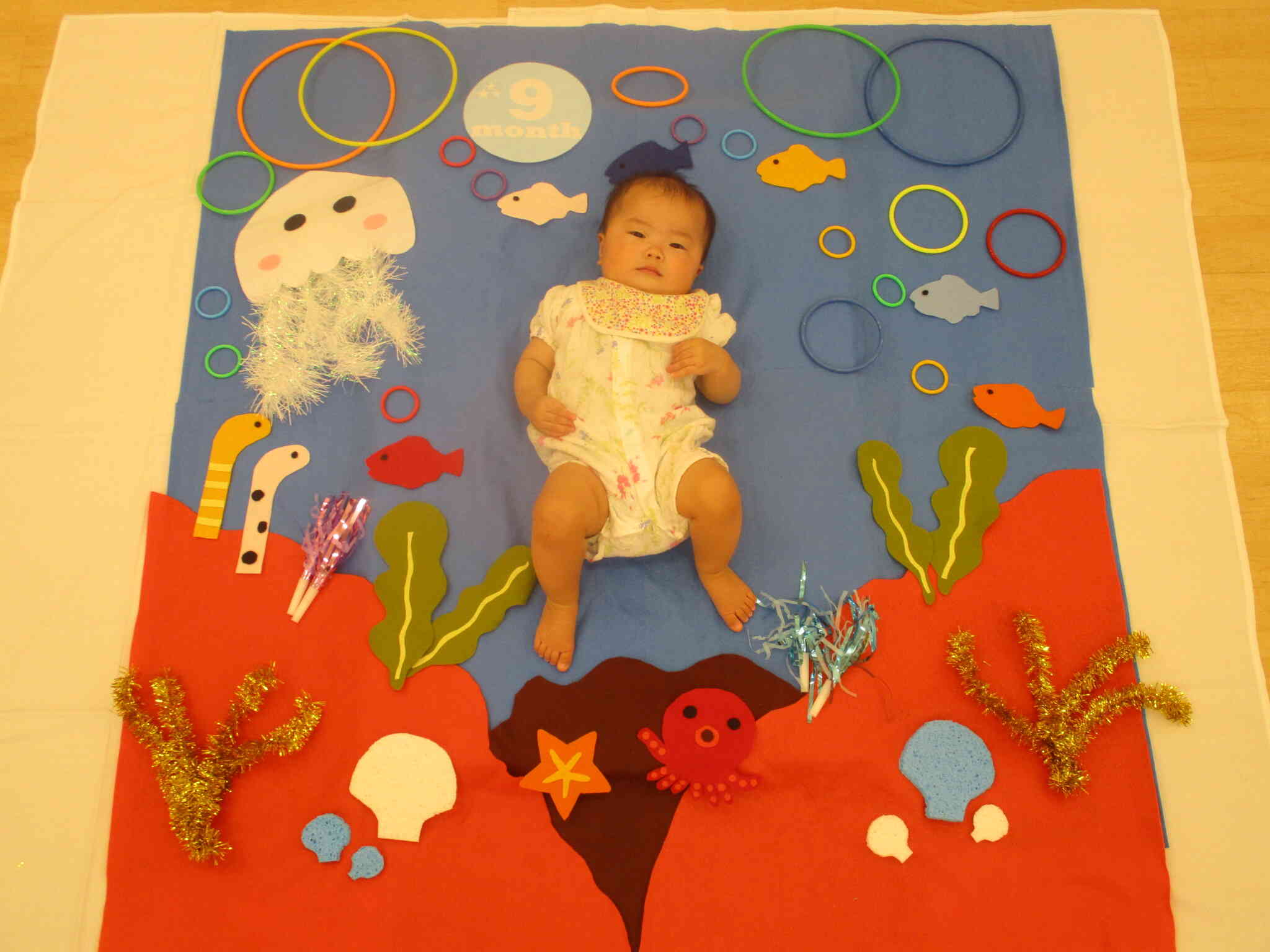 プカプカ浮いているよ～