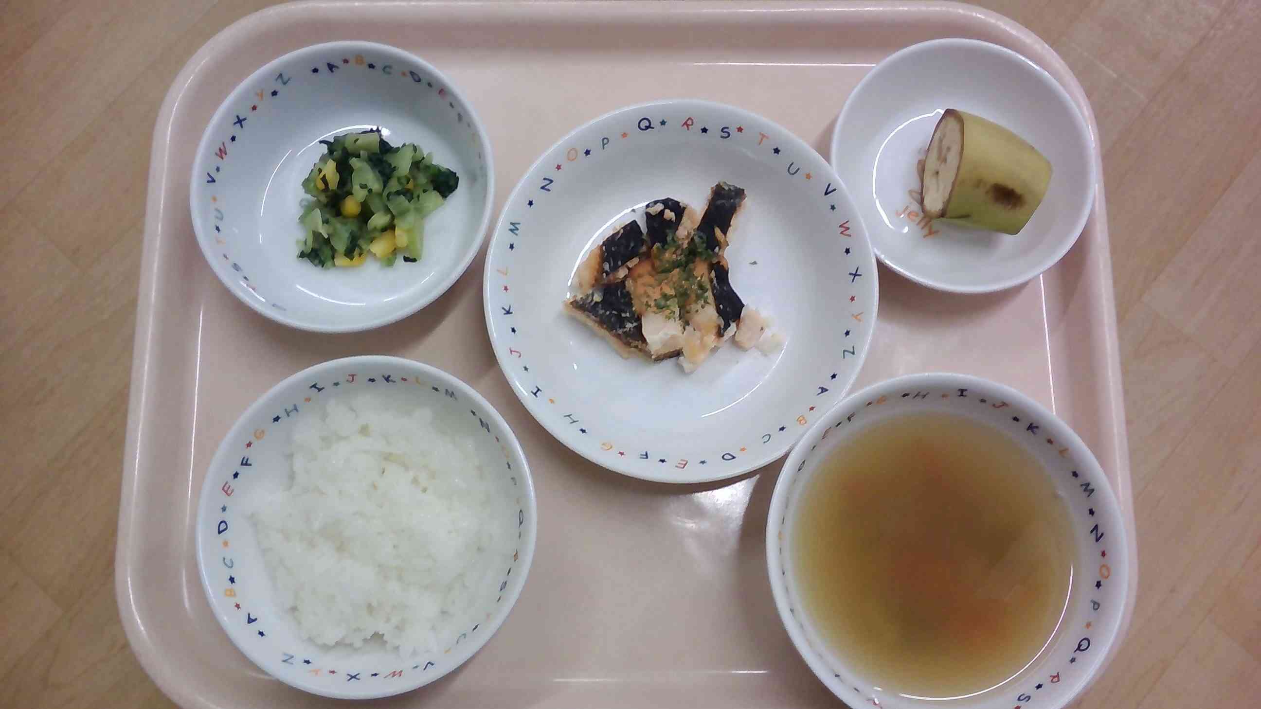 7月３１日お給食（完了食）