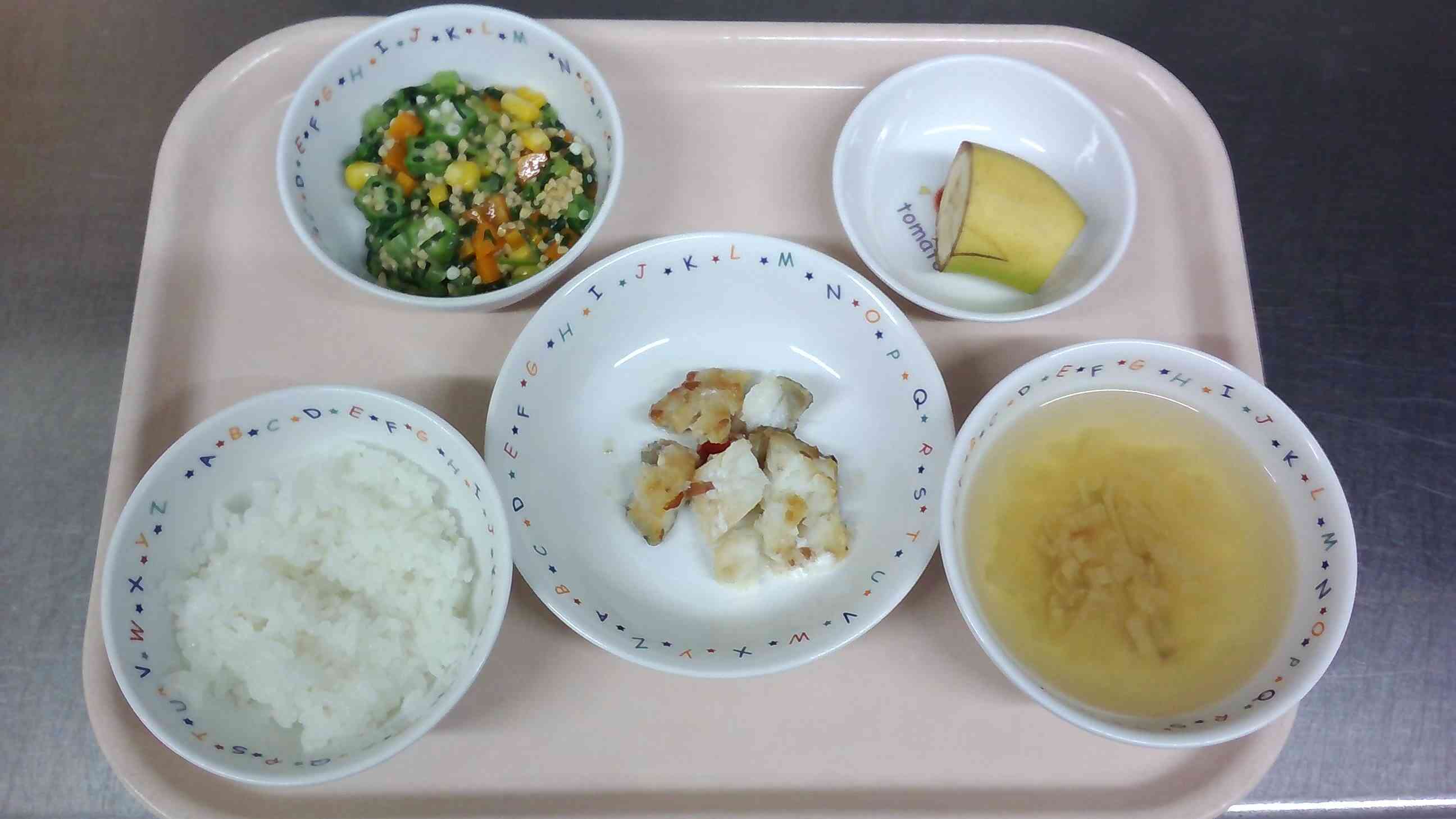 8月２日お給食（完了食）