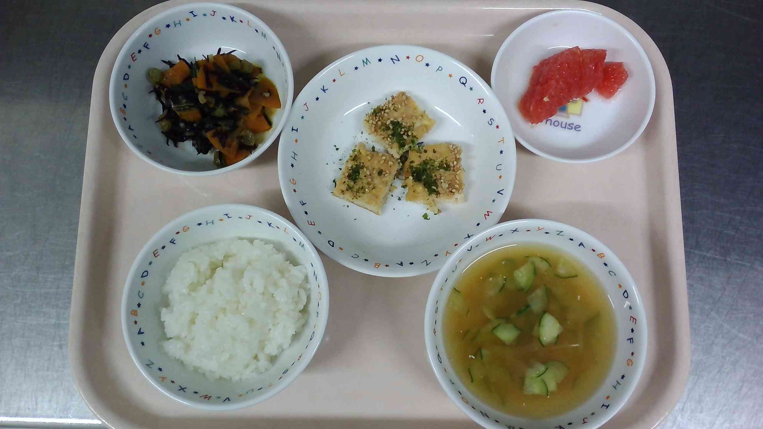 8月４日お給食（完了食）