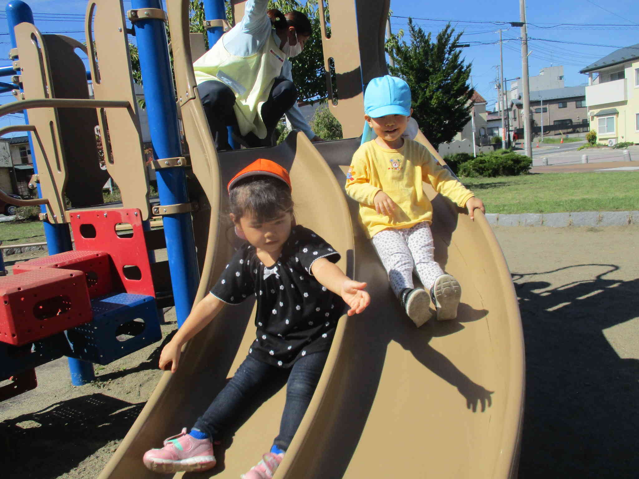 公園で遊ぼう