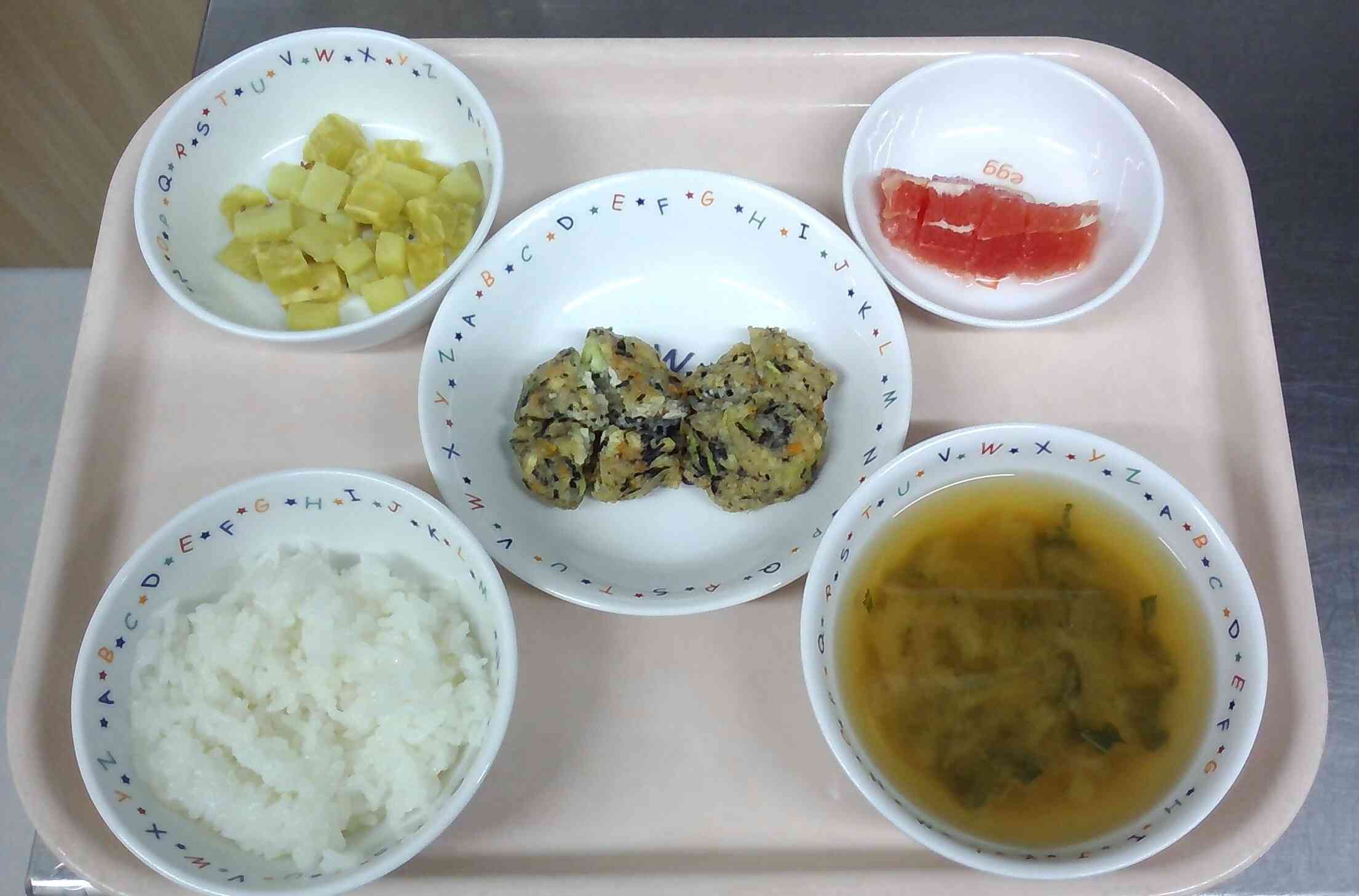 9月８日お給食（完了食）