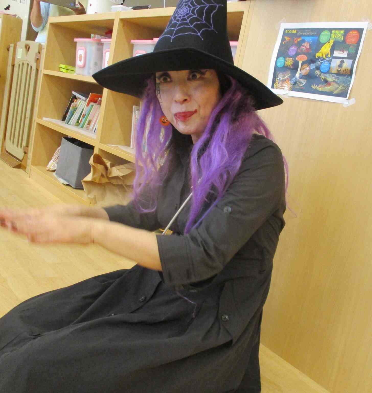 先生は魔女になったよ！