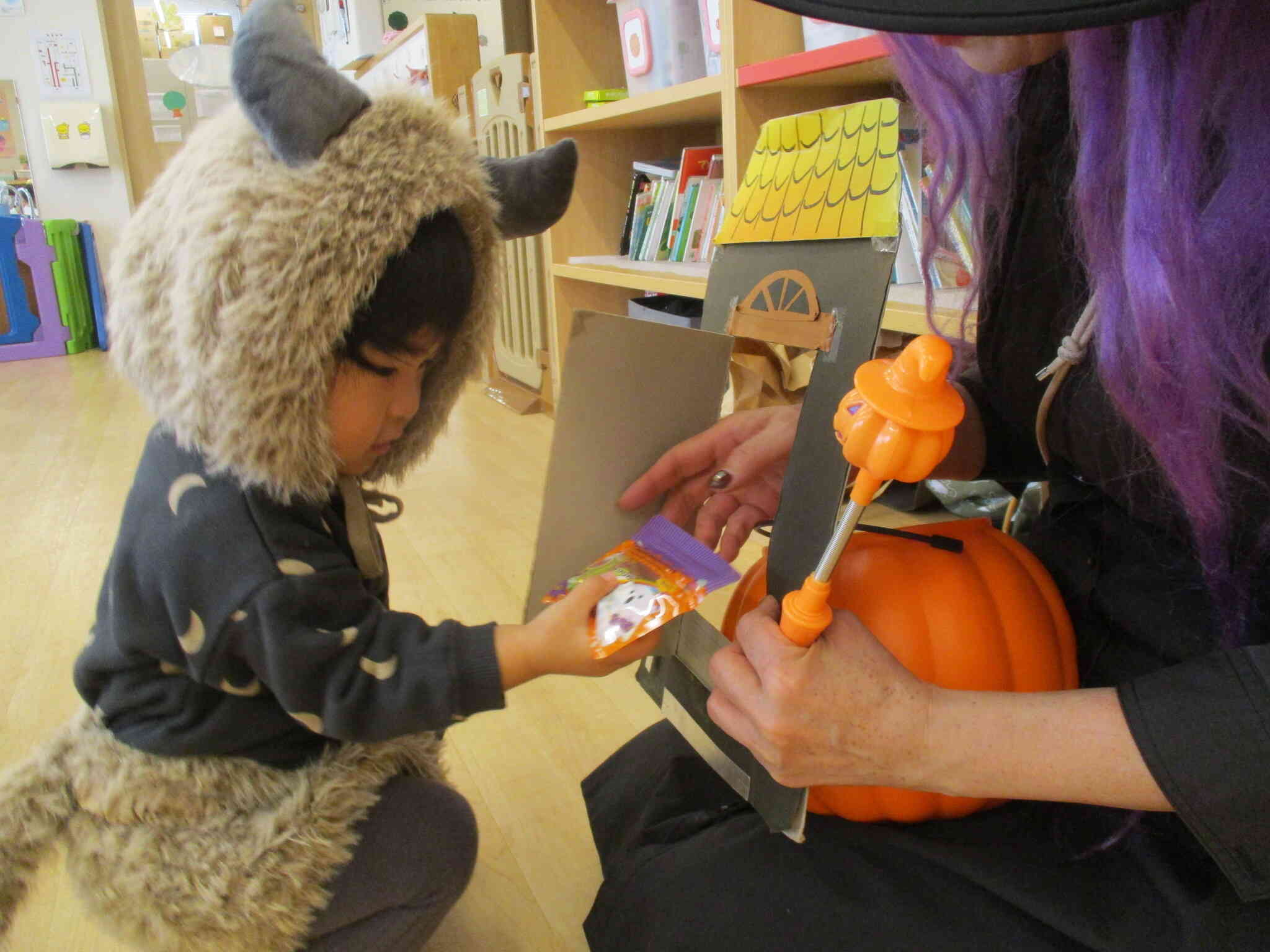 １人でトリックオアトリート！