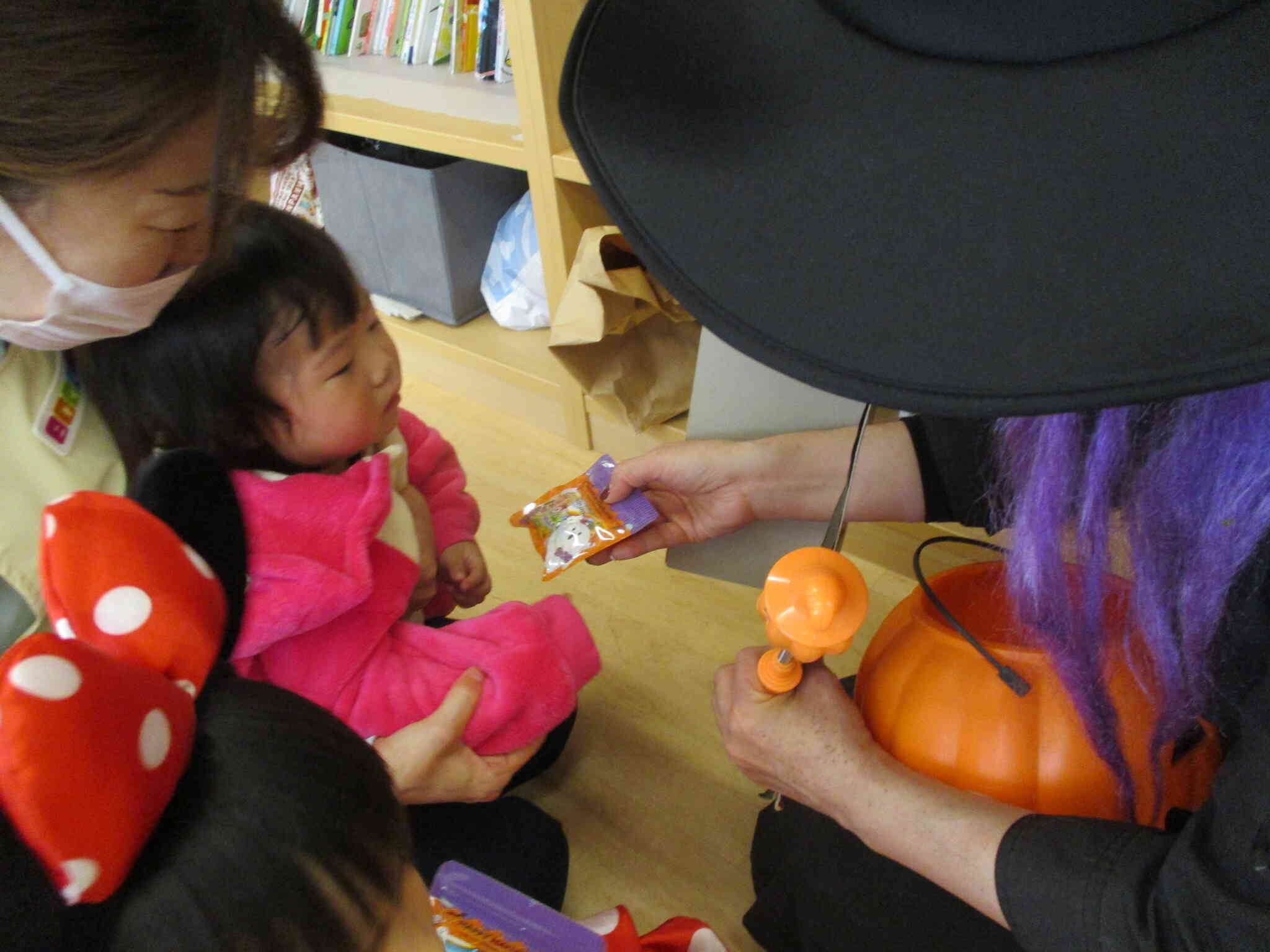 先生と一緒にトリックオアトリート！