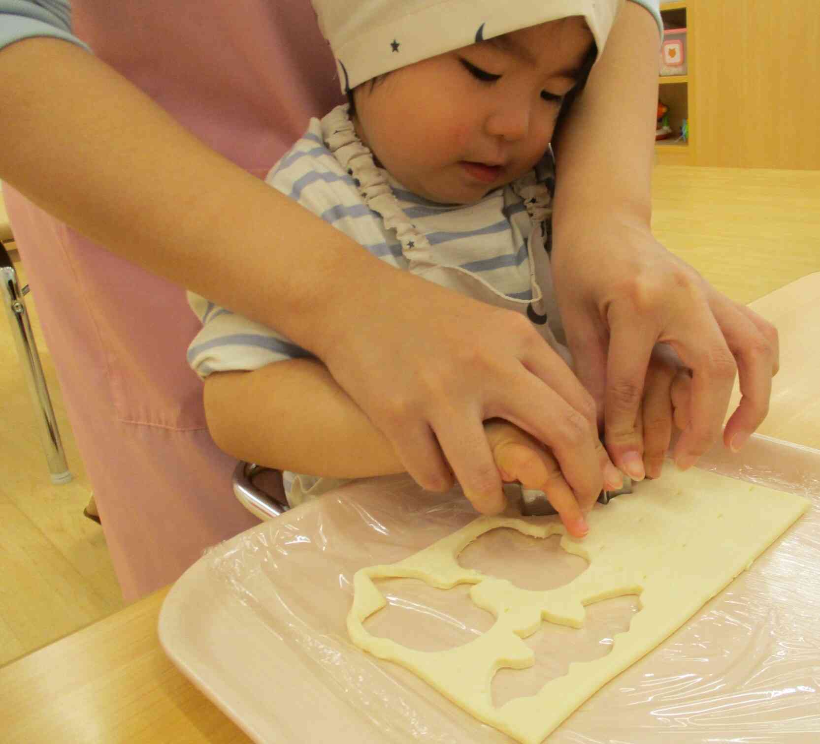 ちょっと力をいれて・・