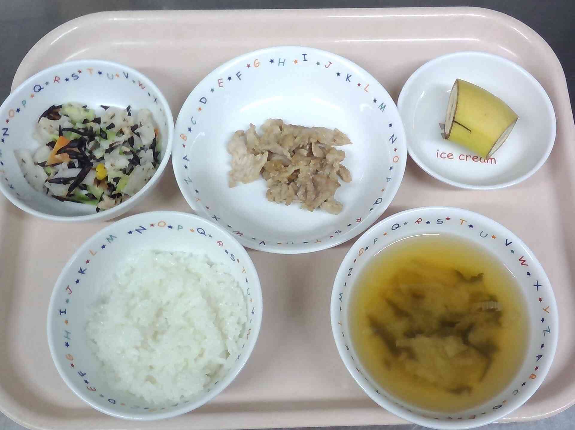 10月２４日お給食（完了食）