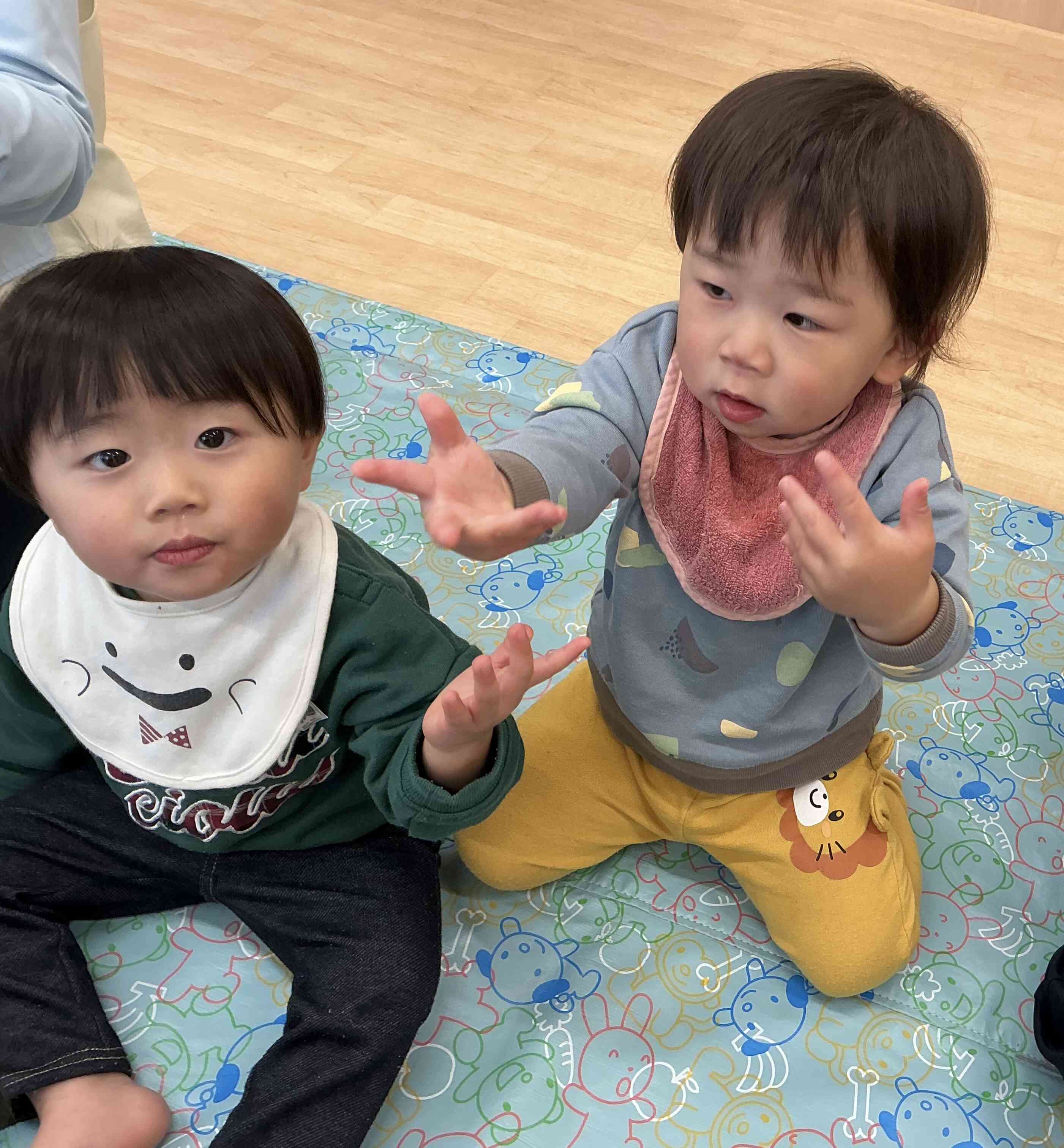 午前中の活動の様子