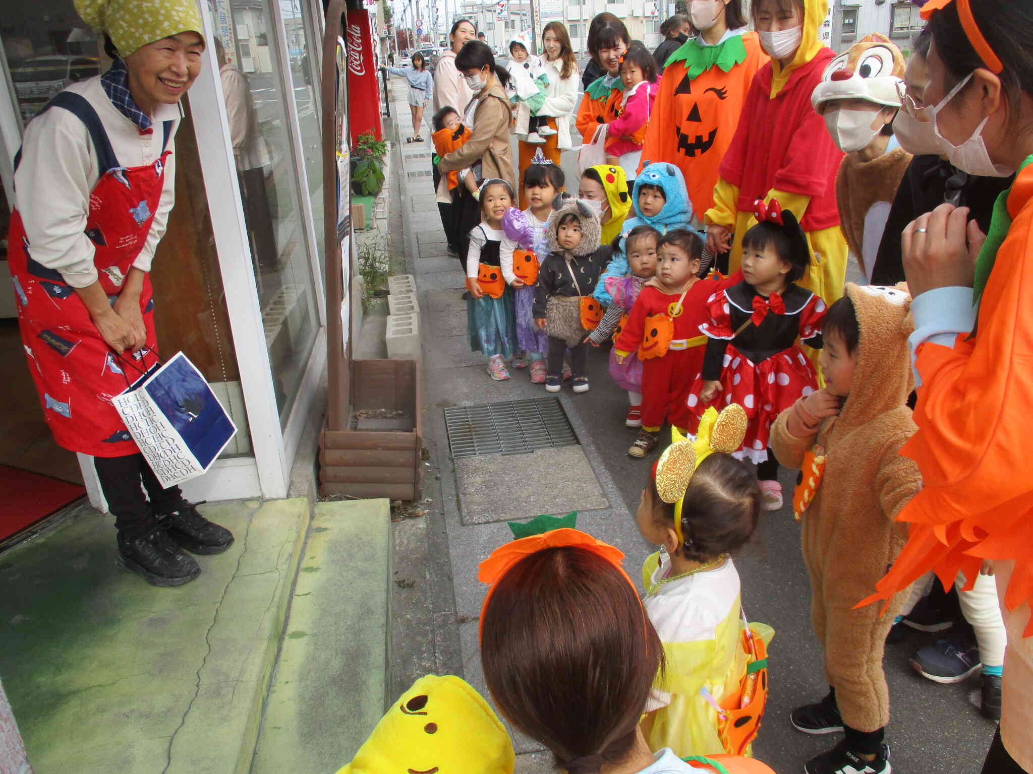 パン屋さんで、トリックオアトリート！