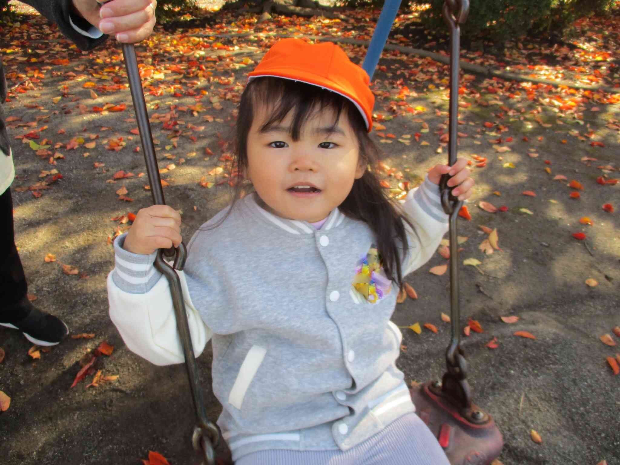 ブランコも楽しいよね！