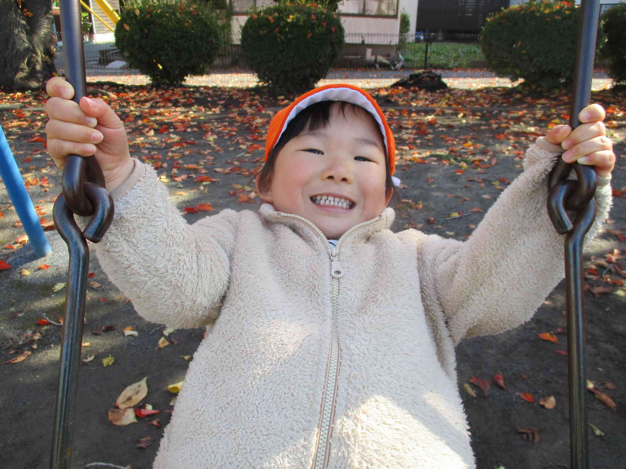 １人で頑張って漕いだよ！