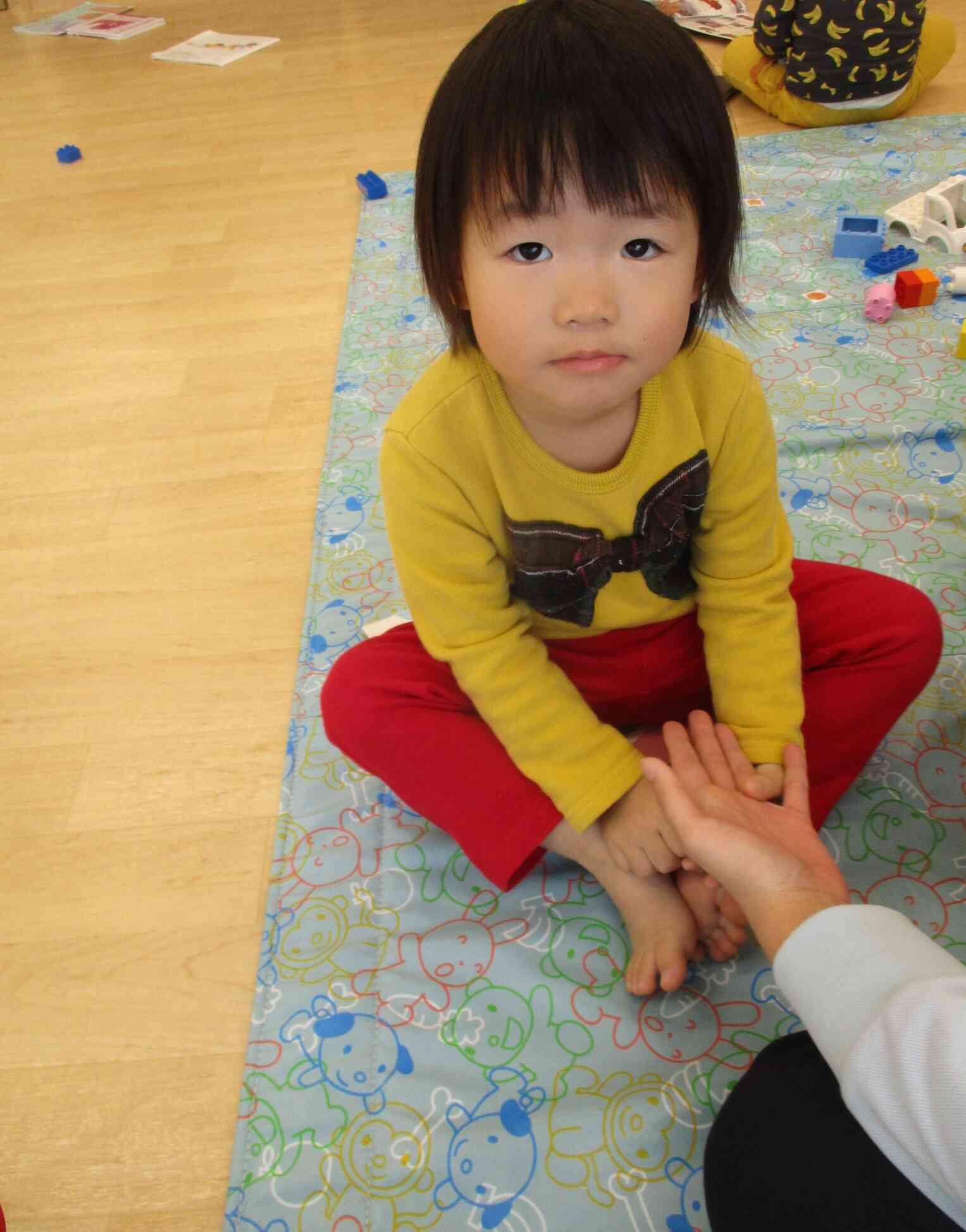 先生の手でいっぽんば～し