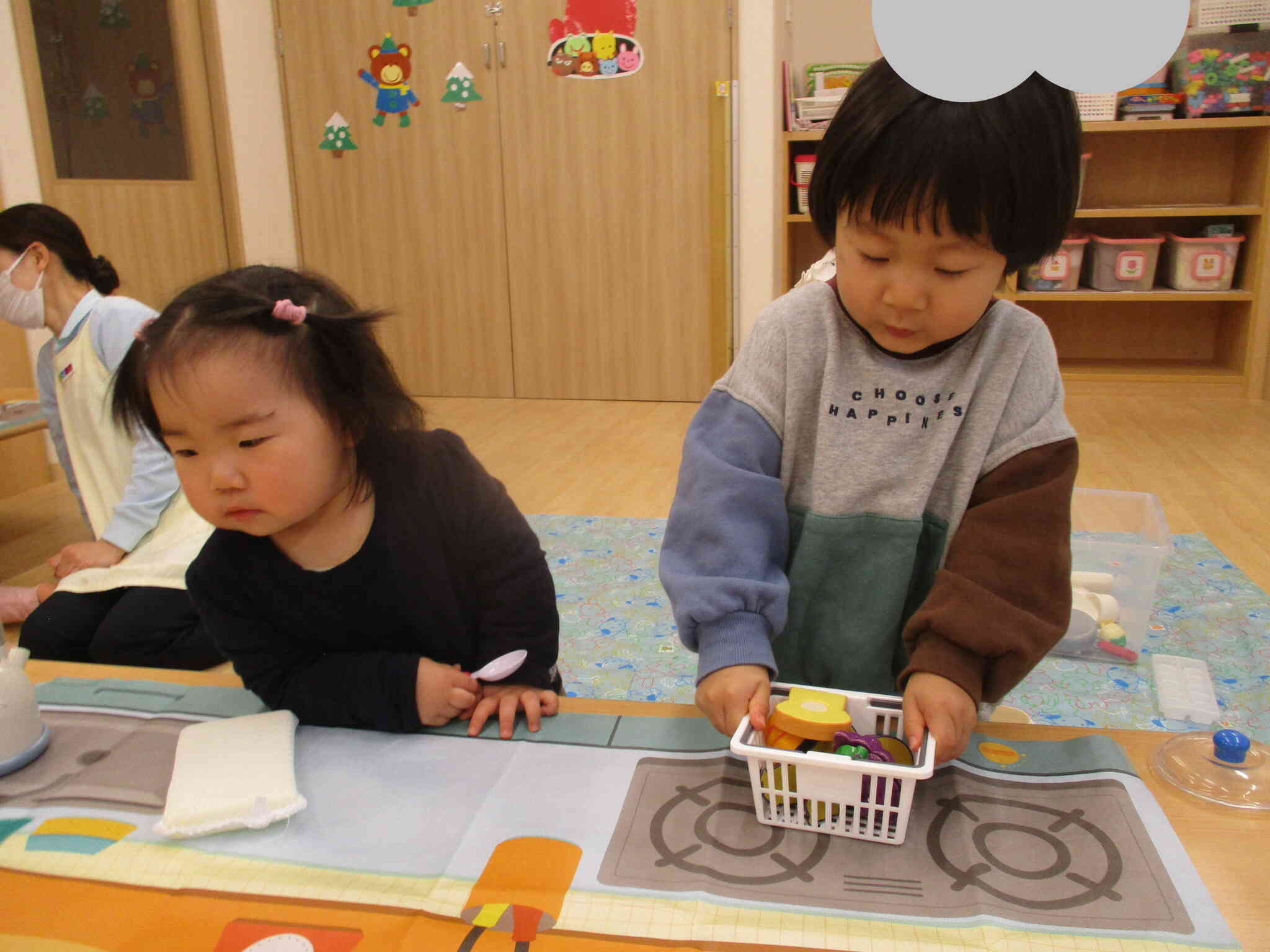 買い物をしてきたから今からご飯作るよ〜！