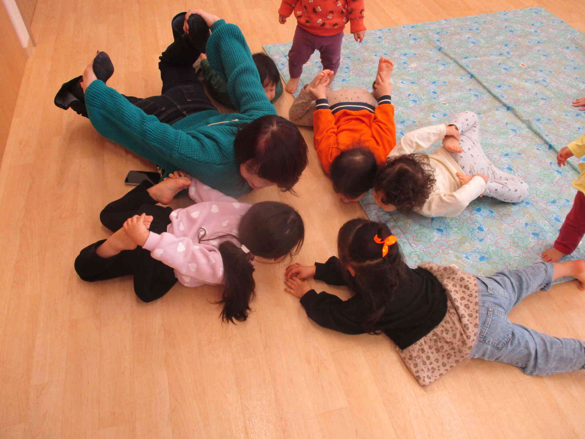 みんなでヨガ！