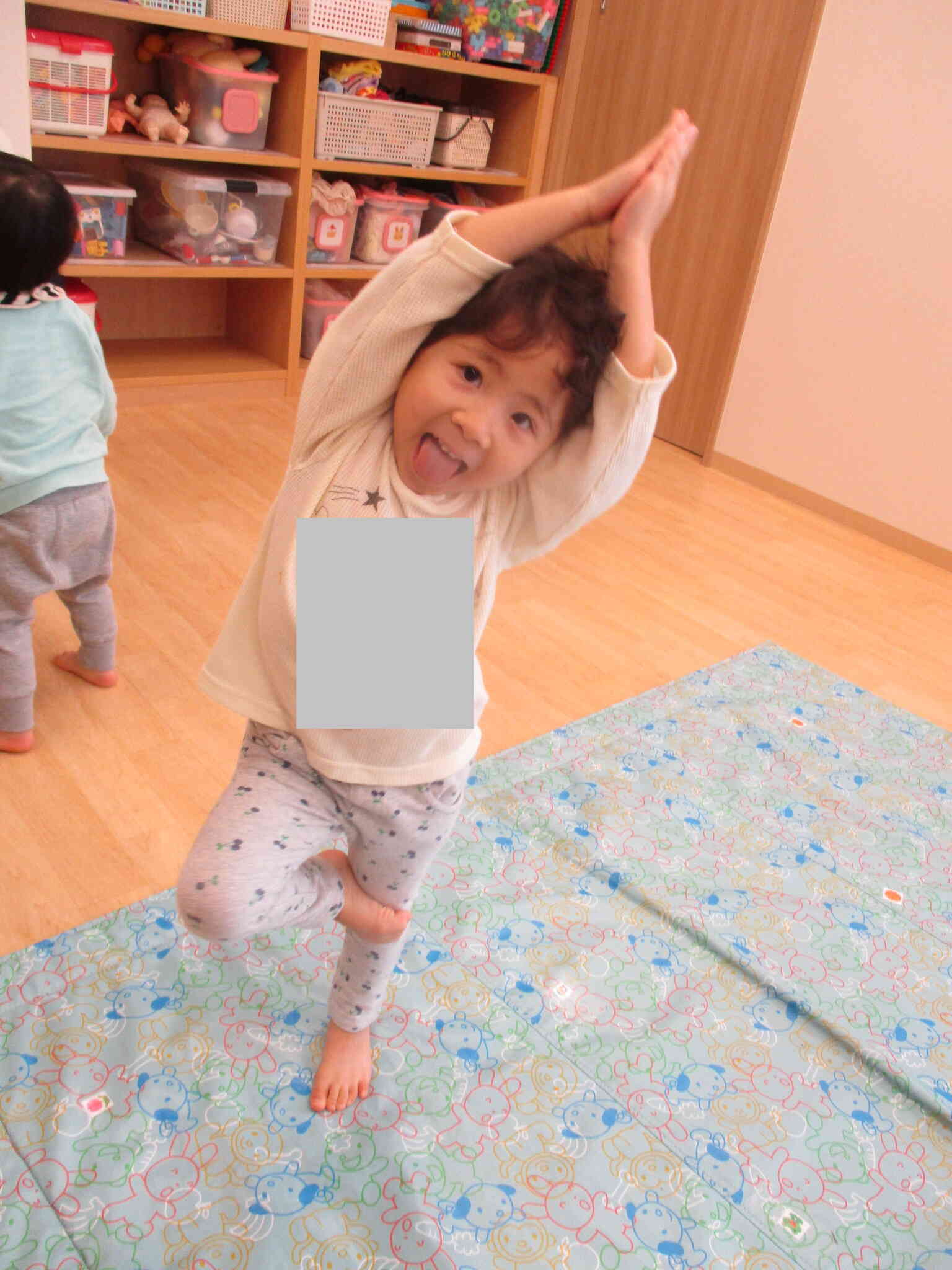 上手にヨガヨガできるでしょ〜