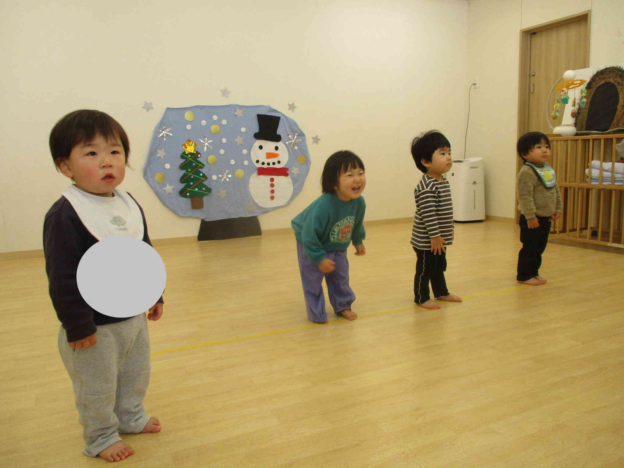 あひる組（1歳児）の練習！