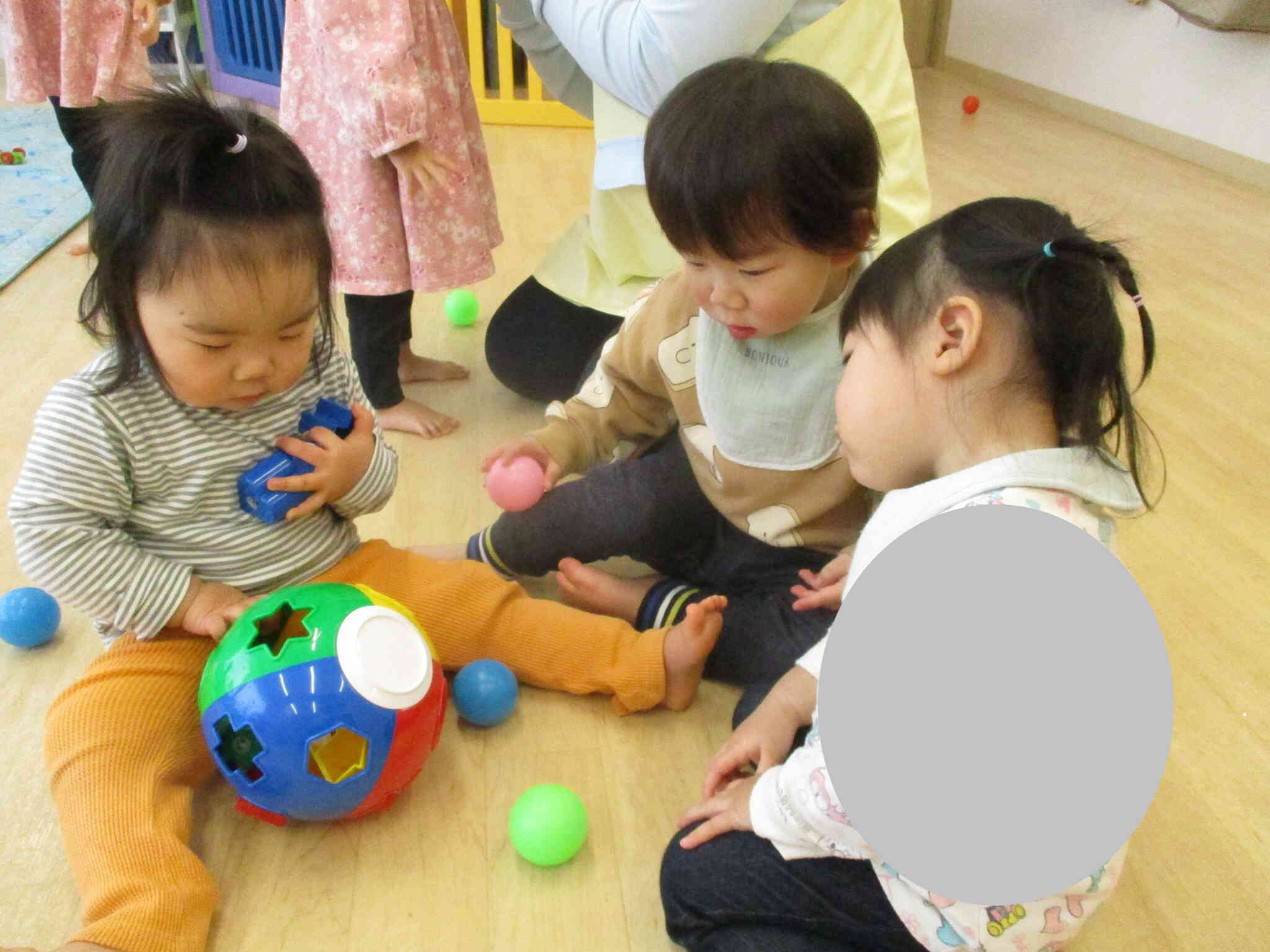 みんなで元気に登園したよ！