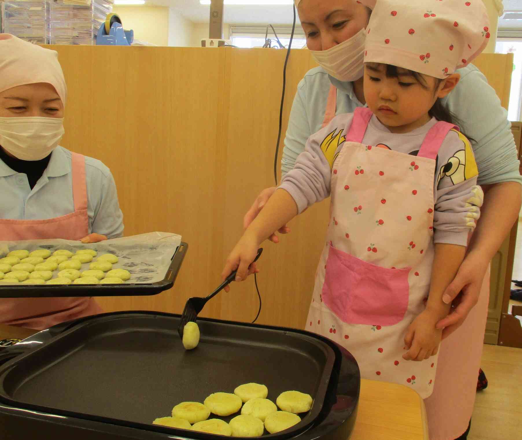 とても真剣なお顔です。