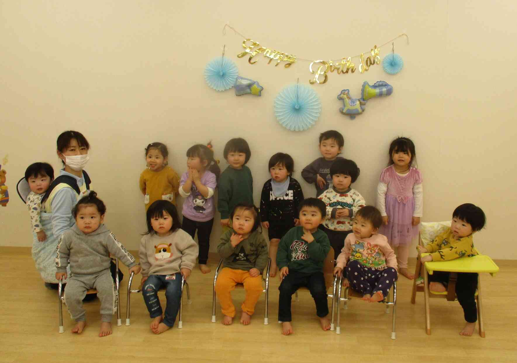 最後には可愛い集合写真も撮りました。