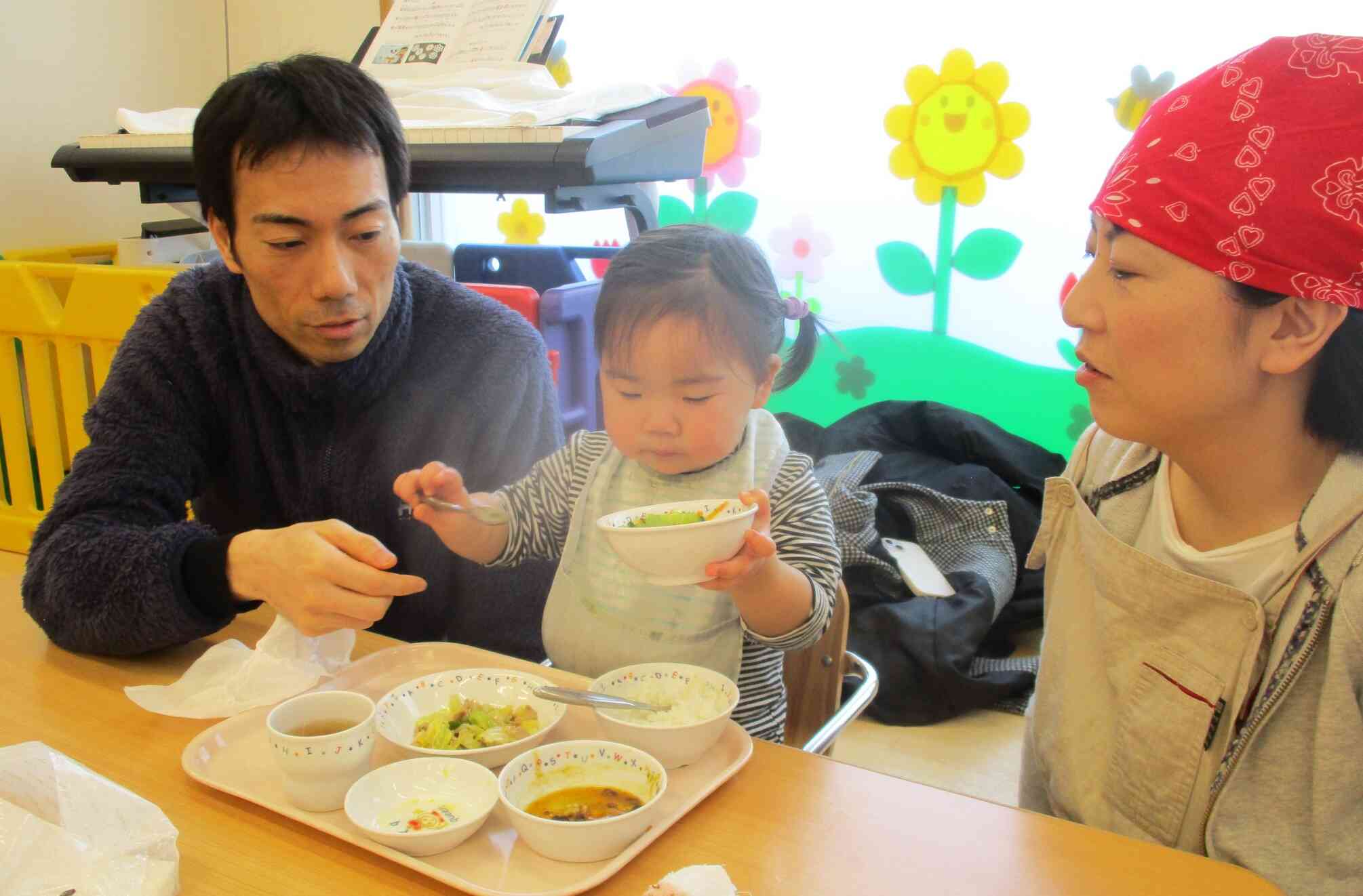 第一回保育参加③給食の時間