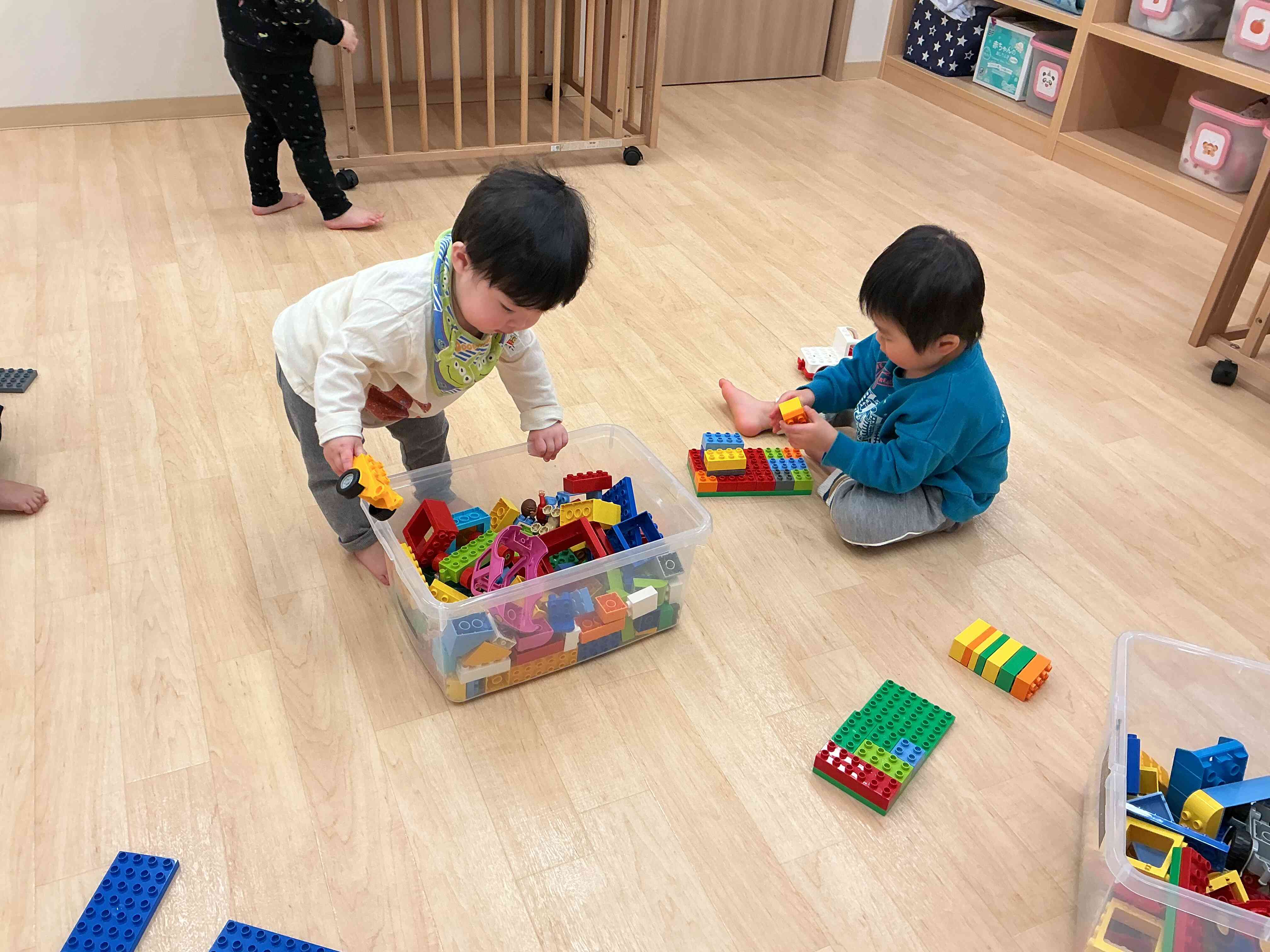 ブロック大好き！