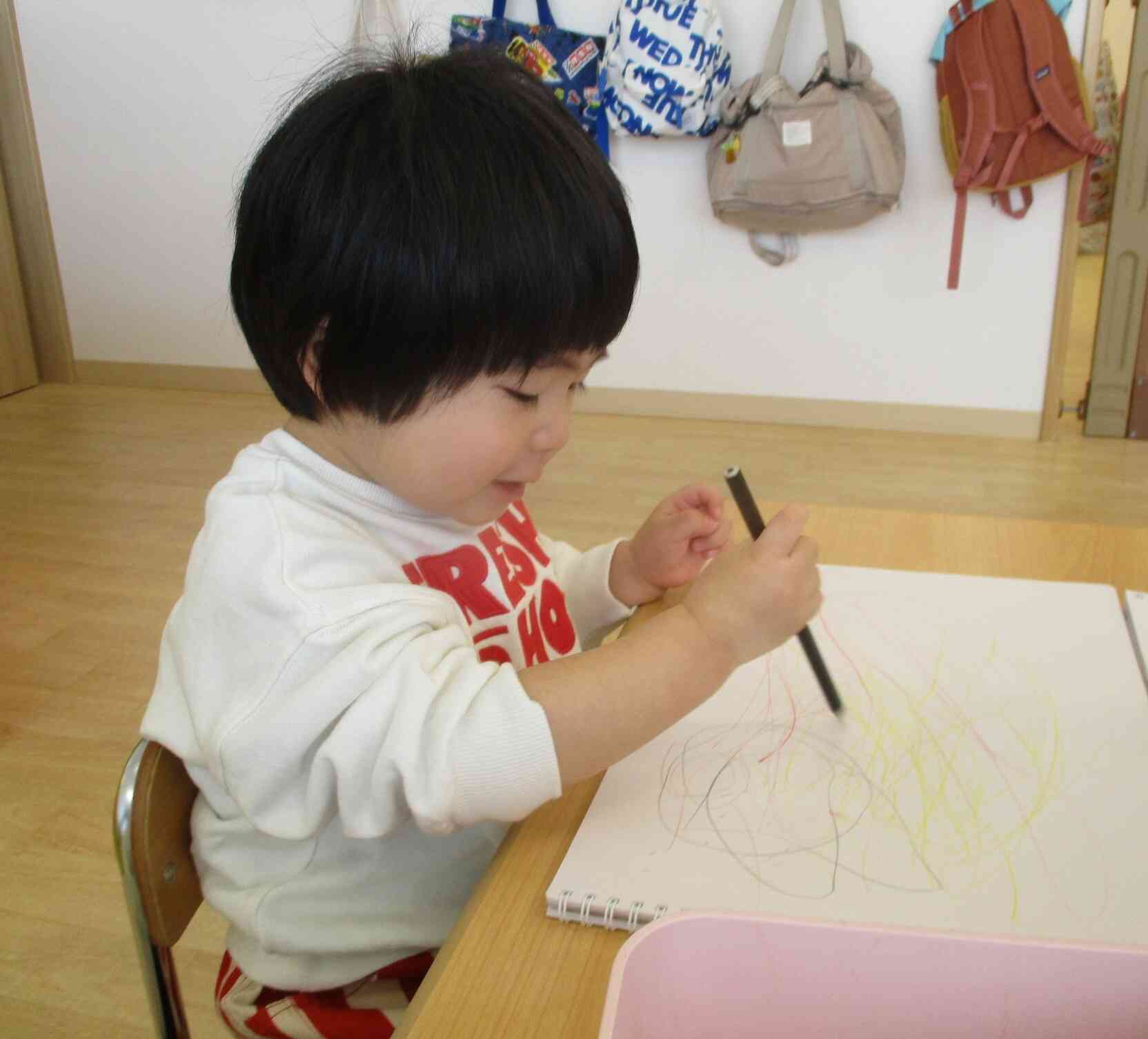 お絵描き楽しかったね。