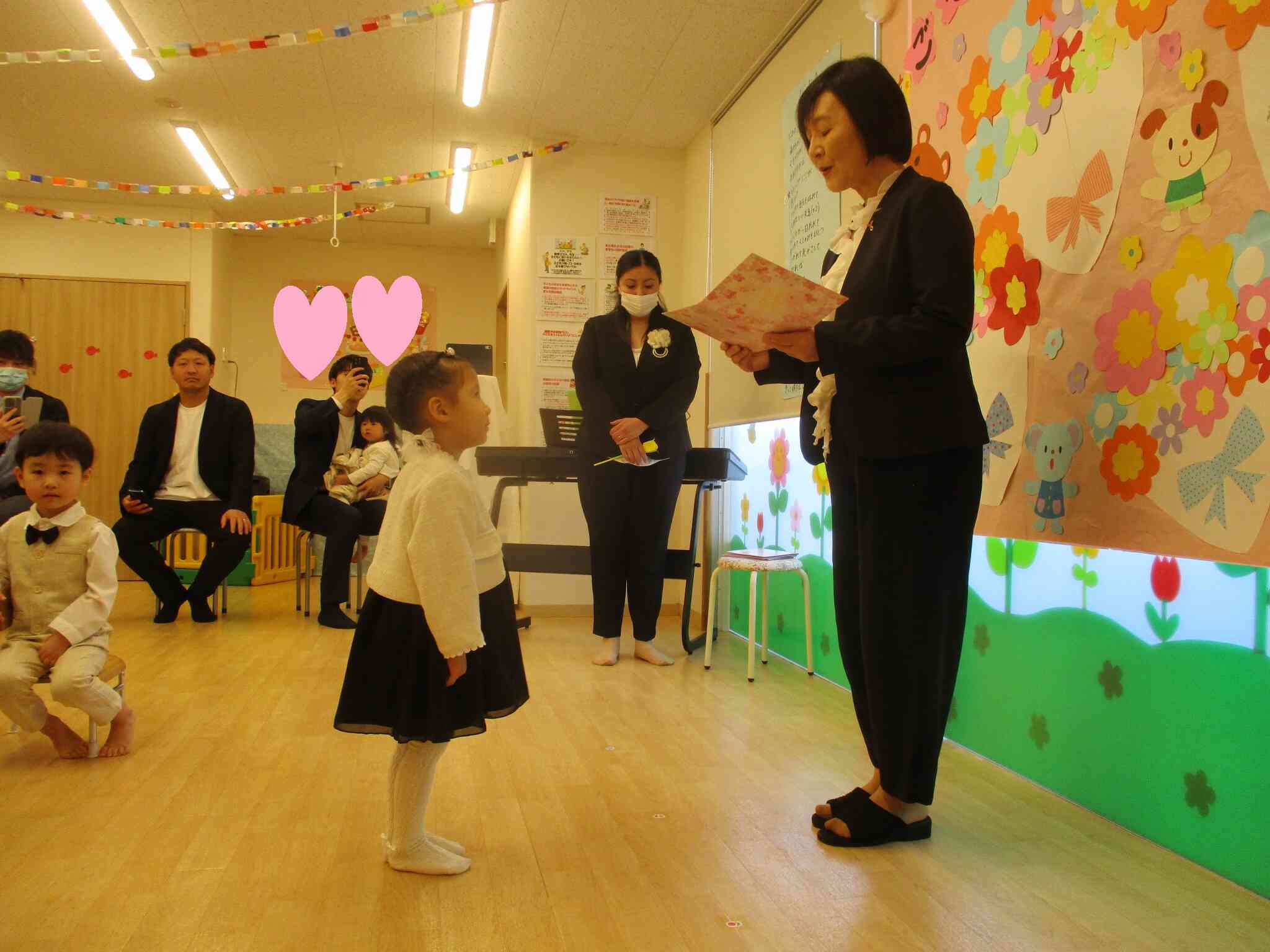 ご卒園おめでとうございます。